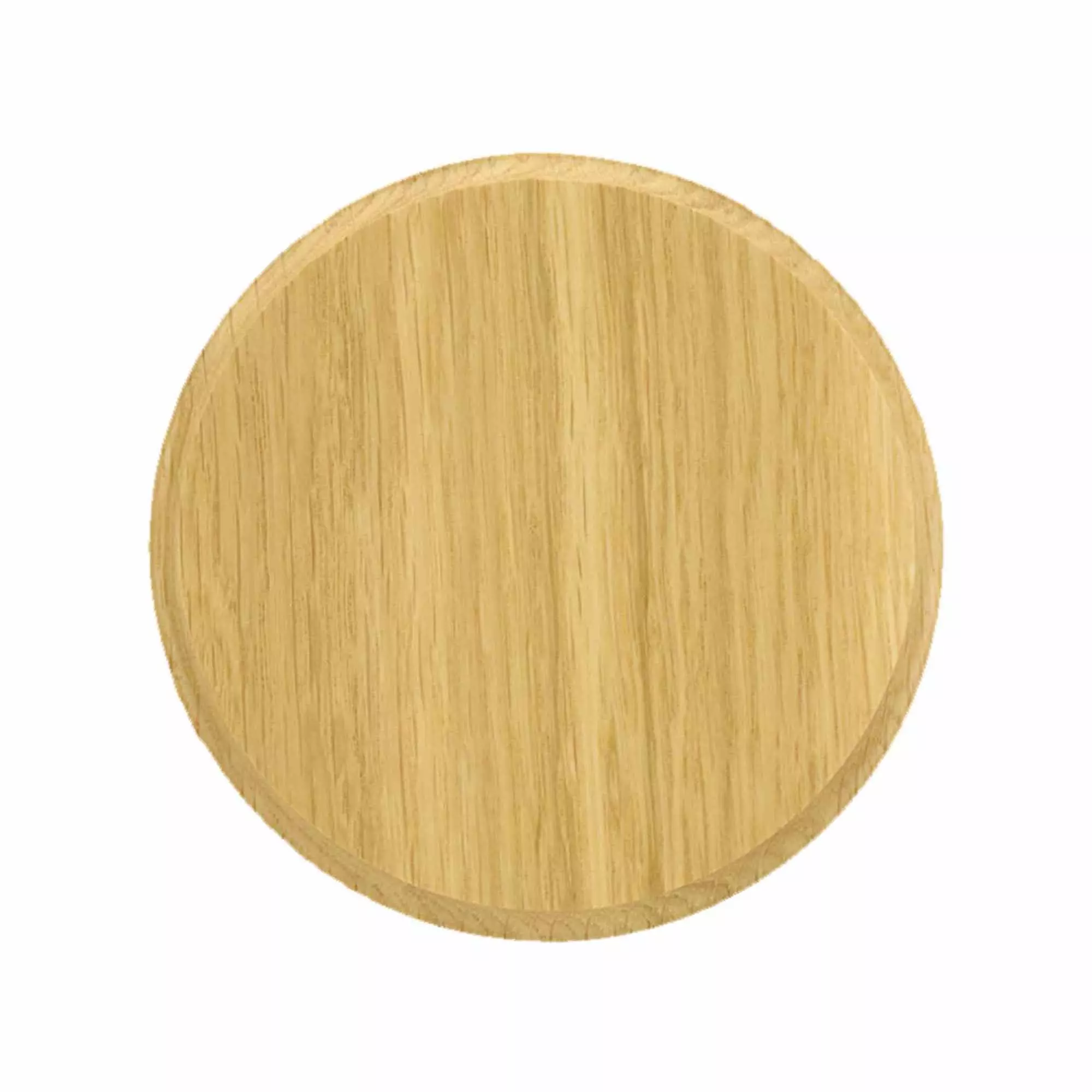 Trophäenschild für Keiler rund 18cm hell