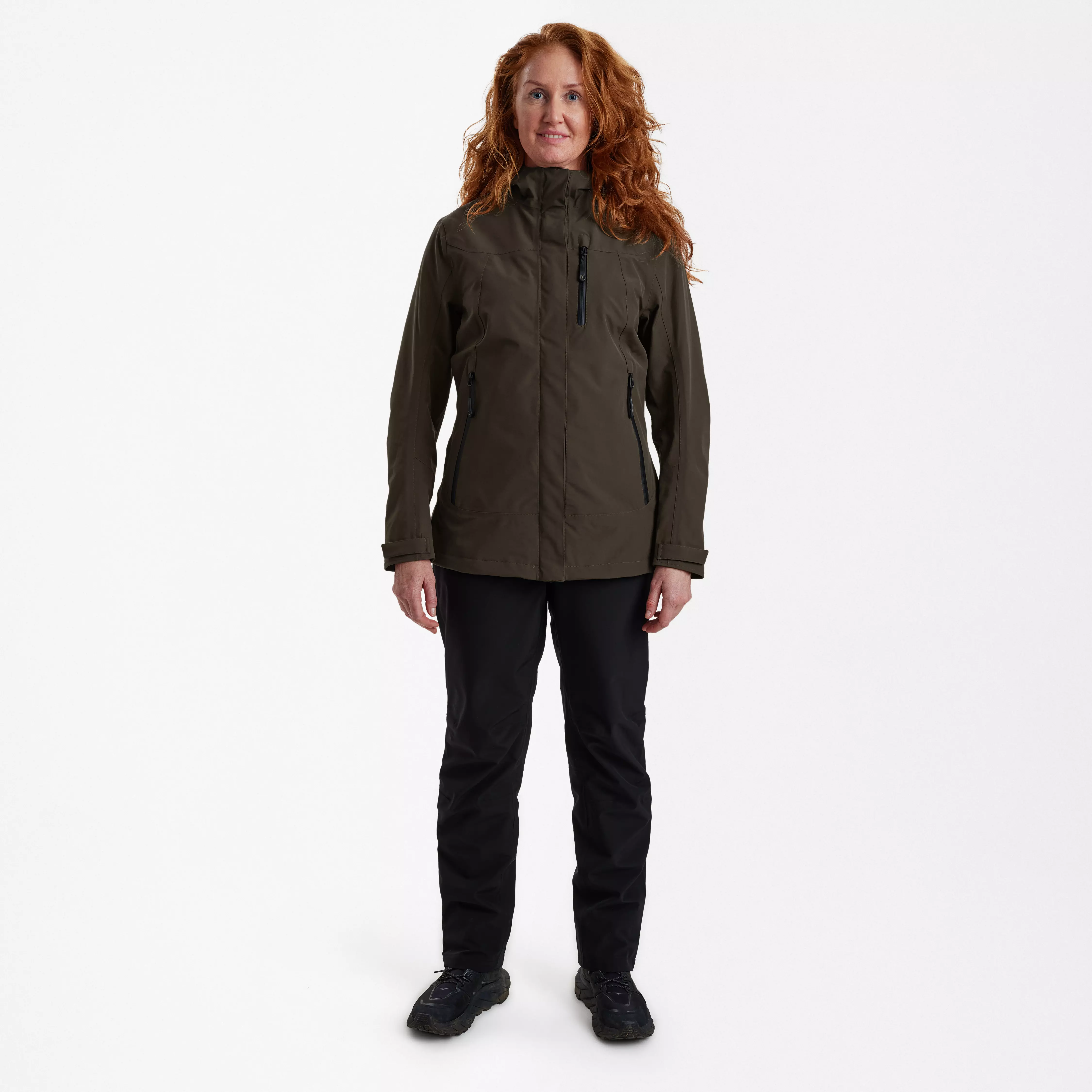 Lady Sarek Shell Jacke mit Kapuze - Fallen Leaf Lady Sarek Shell Jacke mit Kapuze - Fallen Leaf