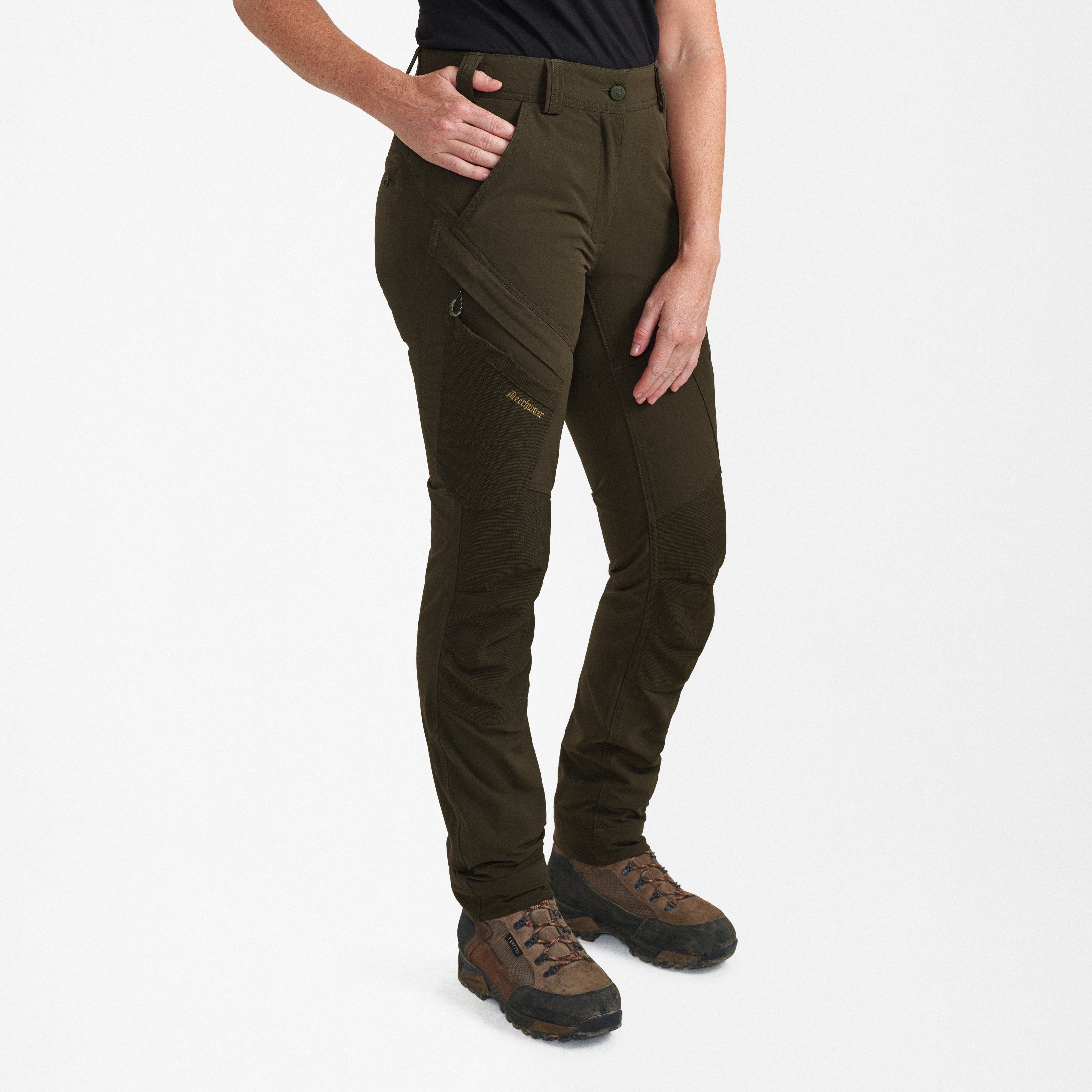 Lady Northward Hose - Bark Green