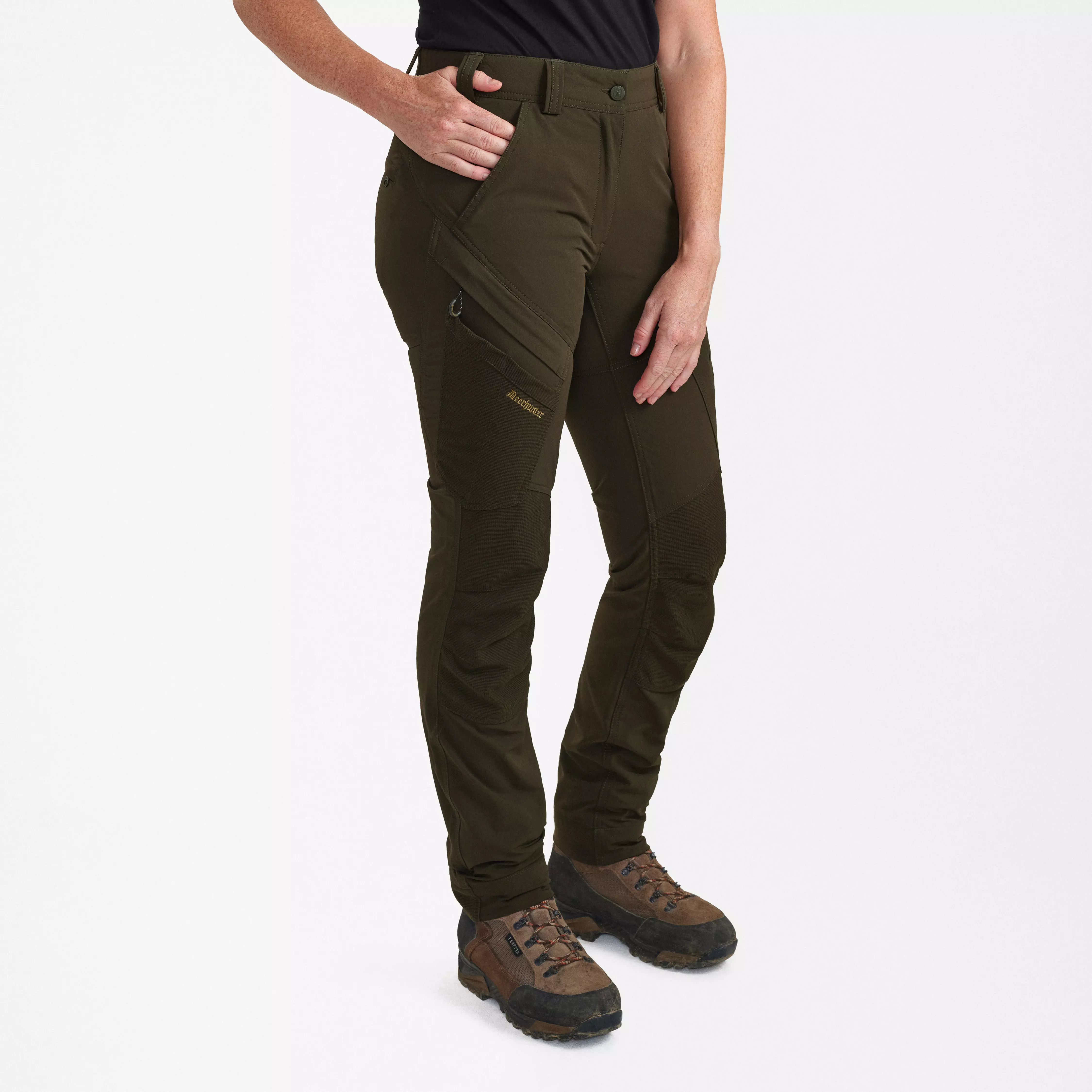 Lady Northward Hose - Bark Green