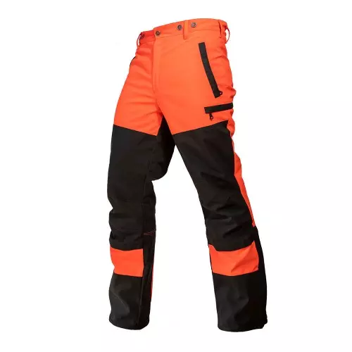 Kruedener Damen Keilerschutzhose Warnrot Kruedener Damen Keilerschutzhose Warnrot