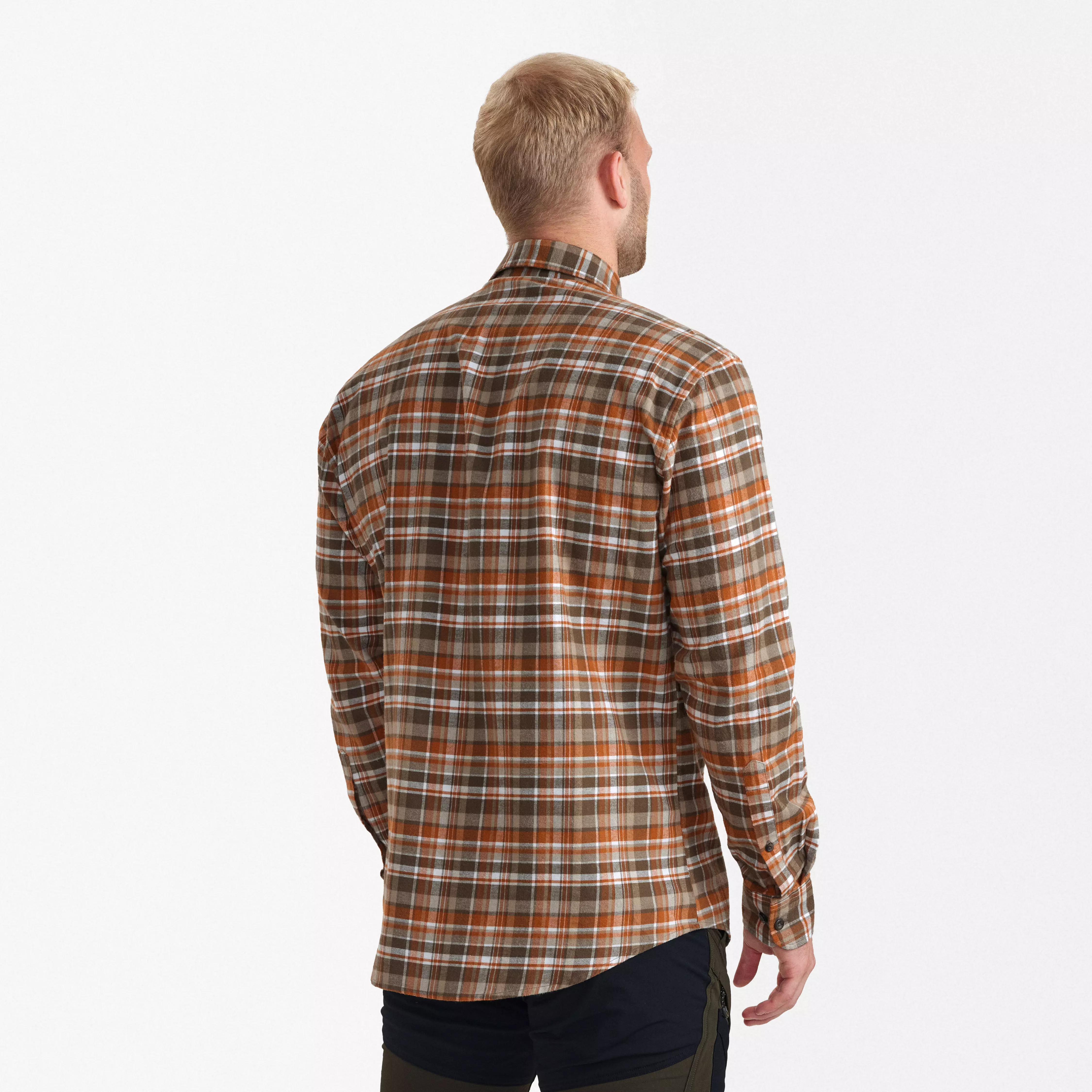 Andrew Hemd - Orange Check