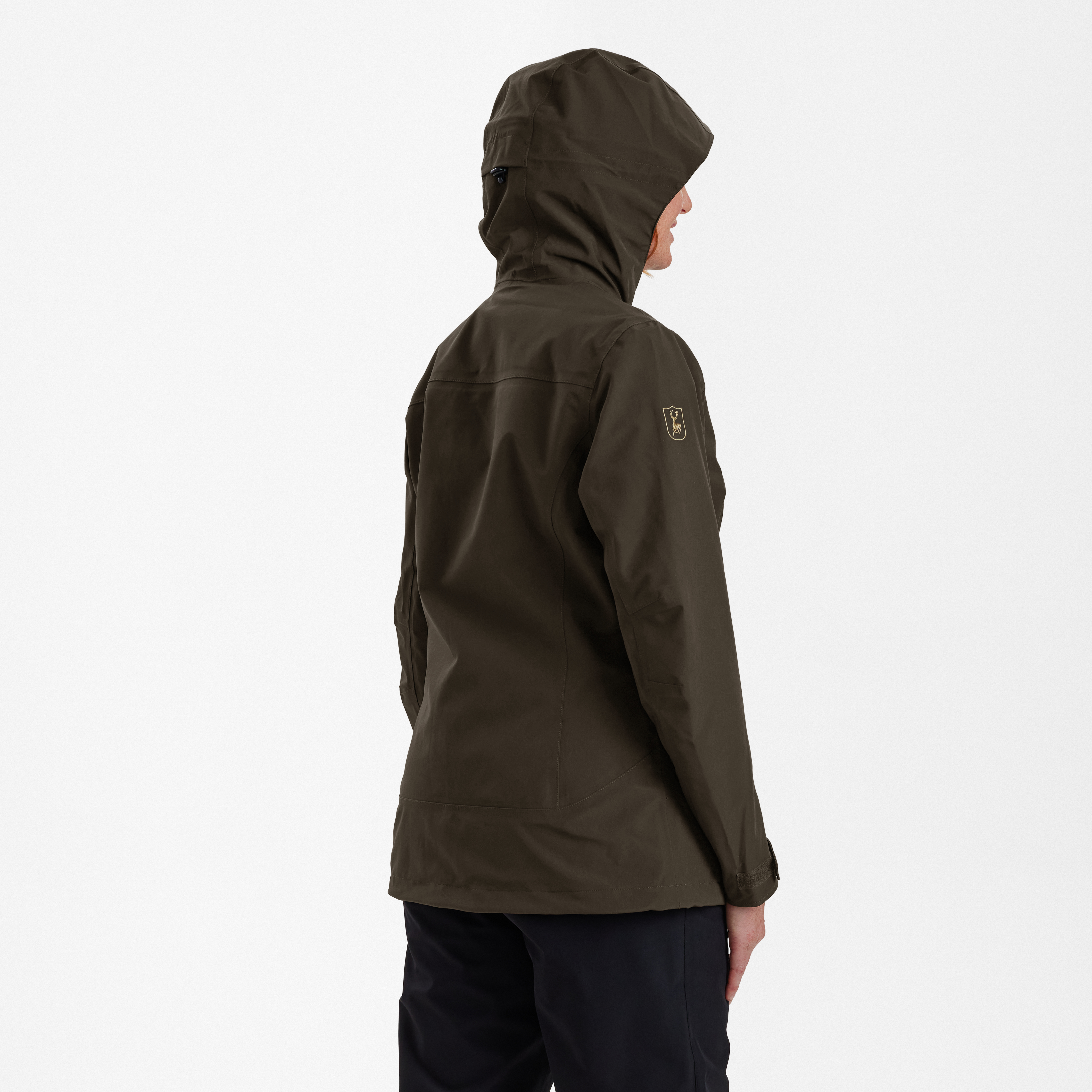 Lady Sarek Shell Jacke mit Kapuze - Fallen Leaf