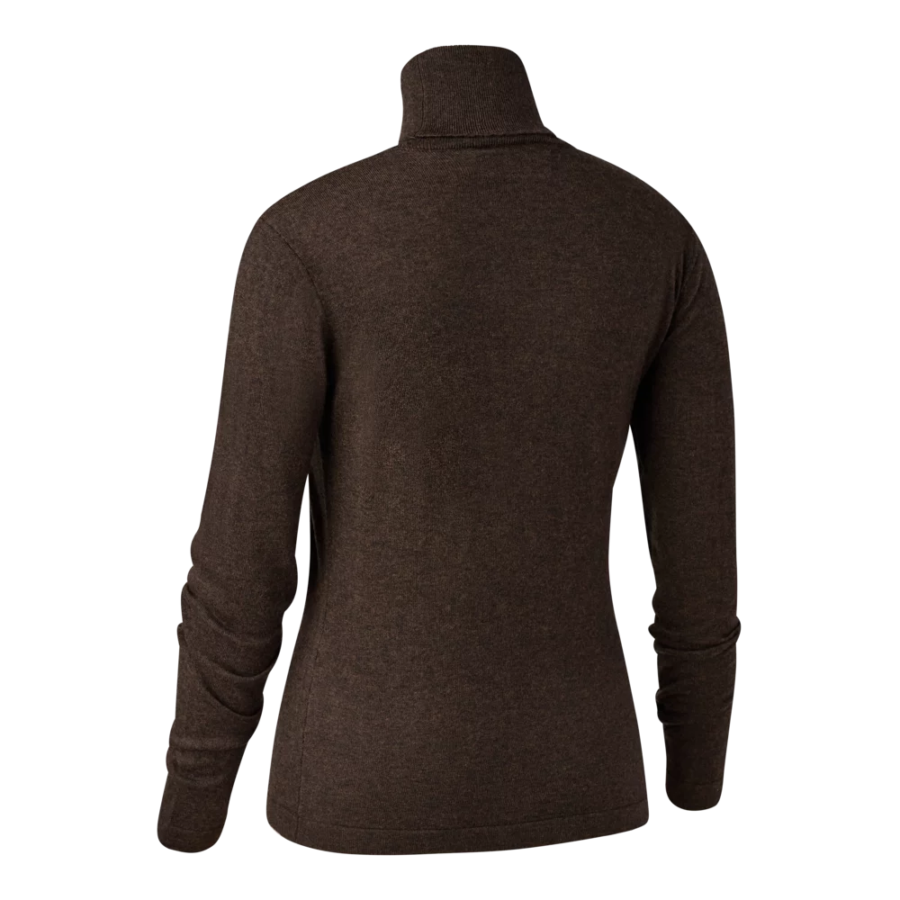 Lady Darlington Rollkragen - Dark Elm