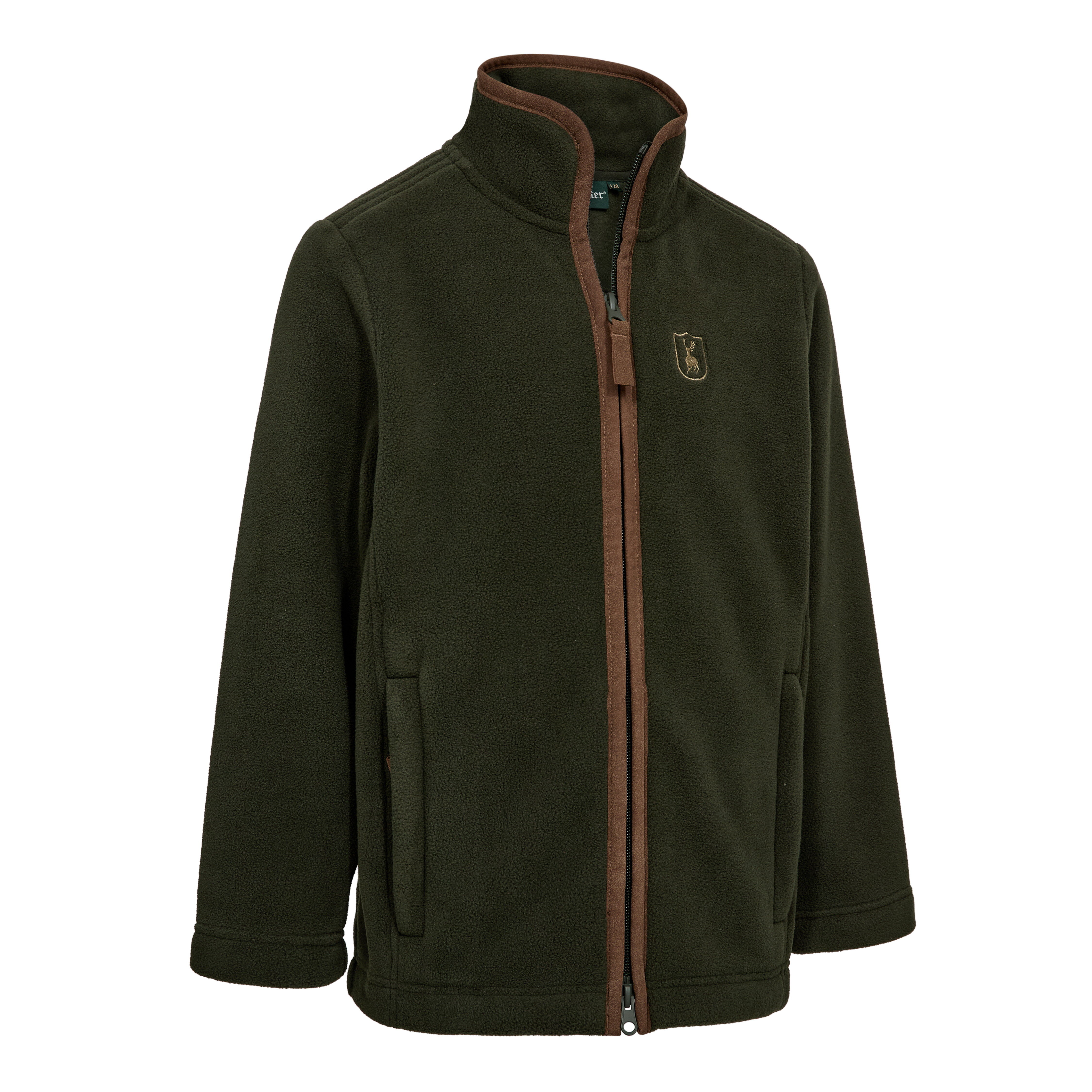 Youth Cumbria Fleece Jacke - Forest Ember