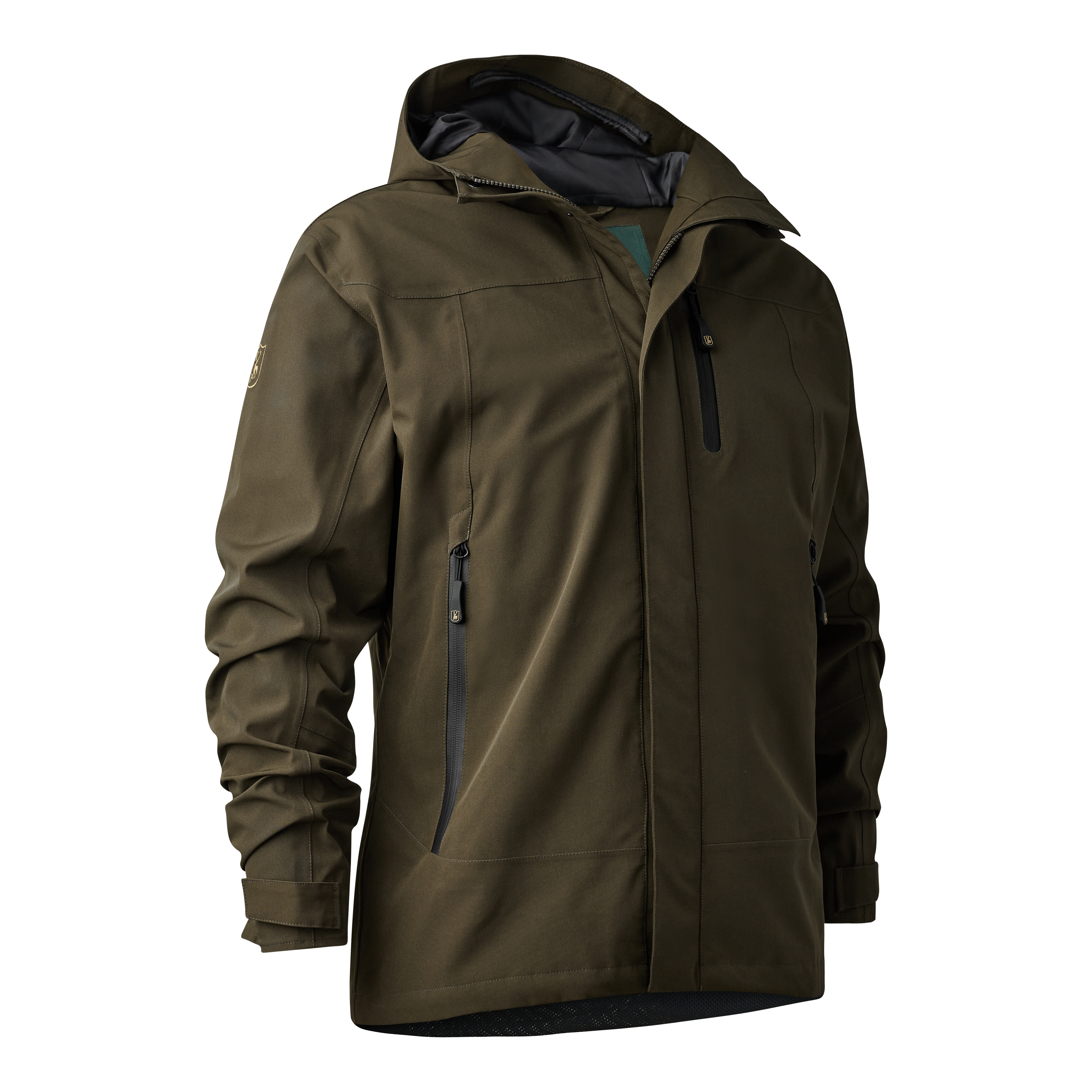 Sarek Shell Jacke mit Kapuze - Fallen Leaf