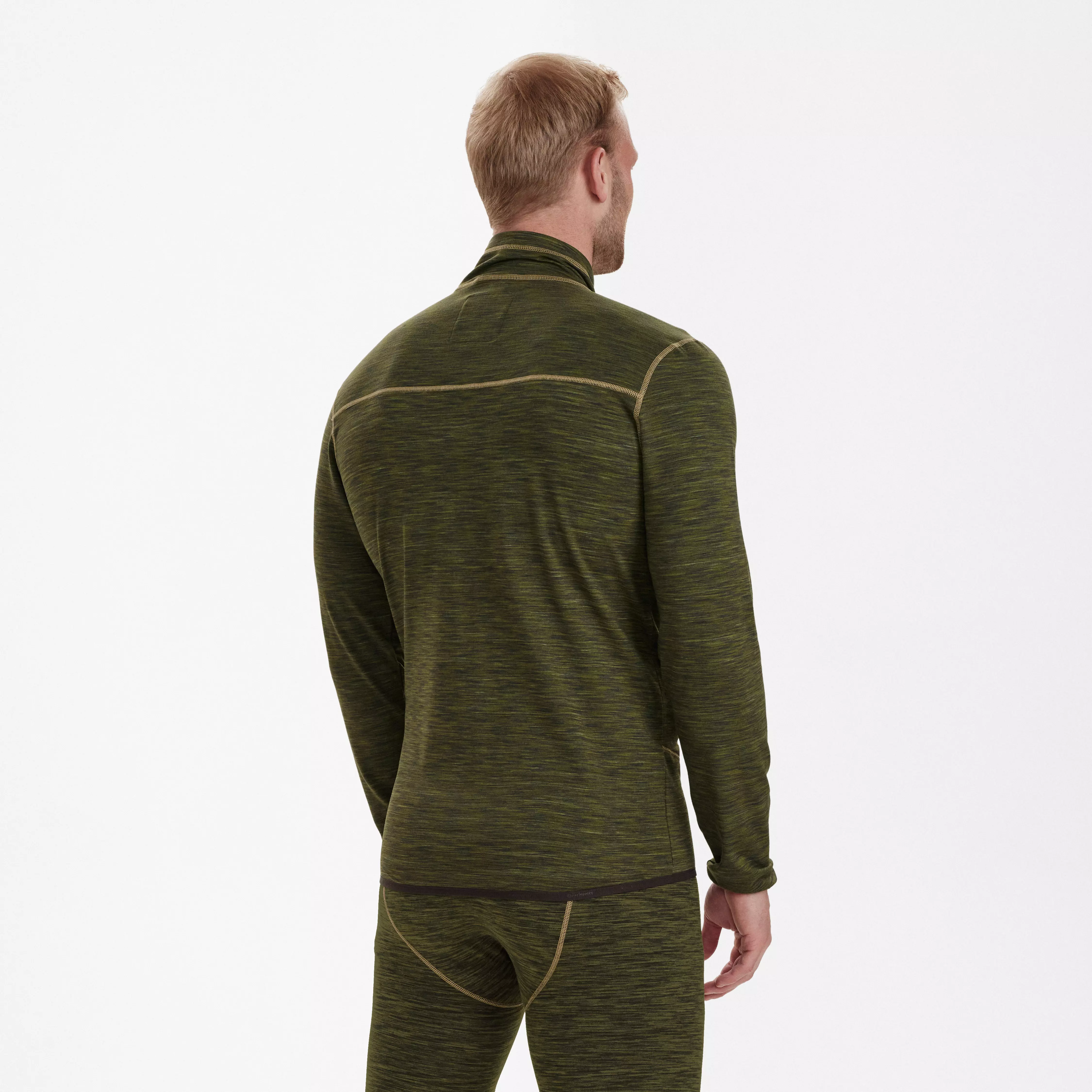 Norden Insulated Fleece - Green Melange