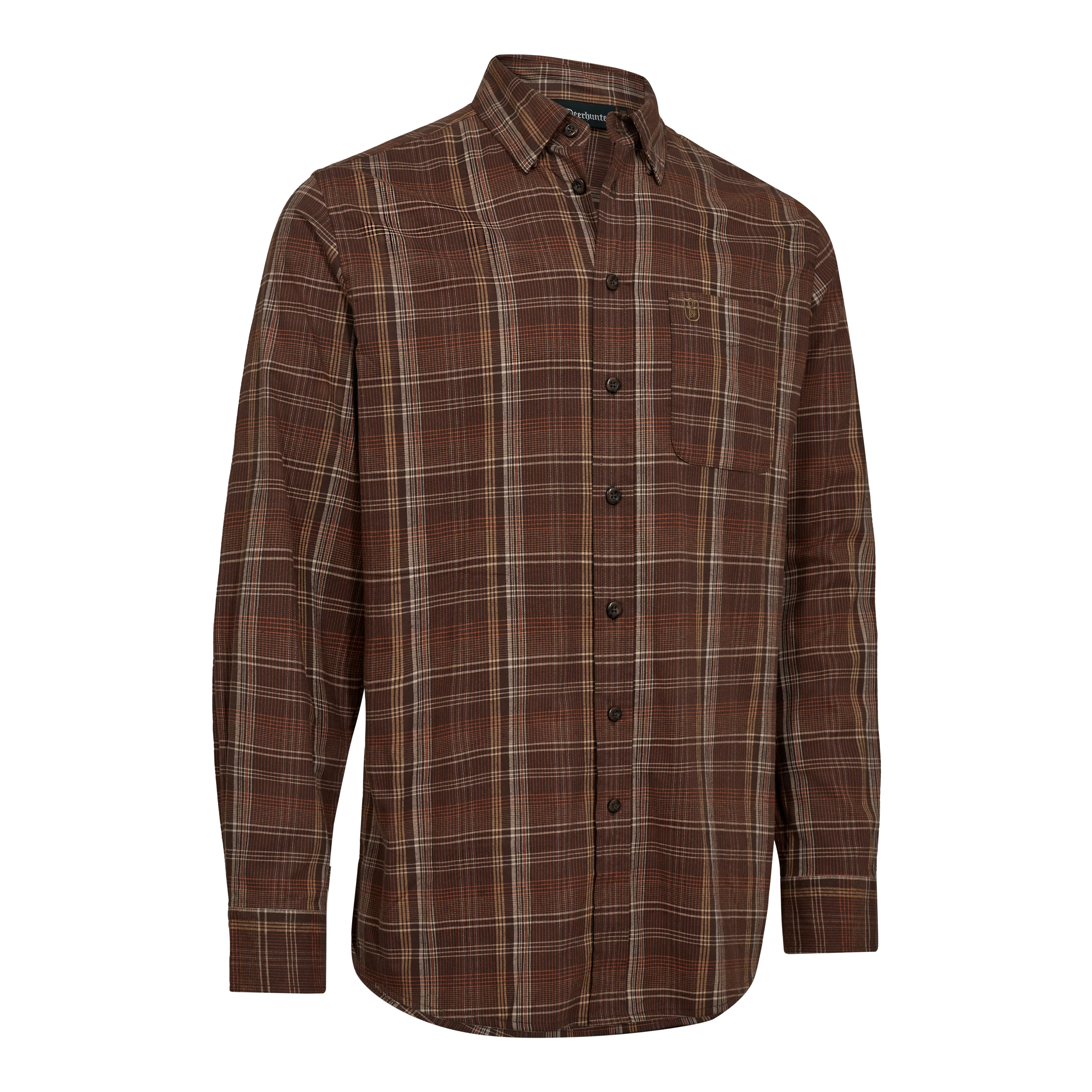 Ashton Hemd - Brown Check