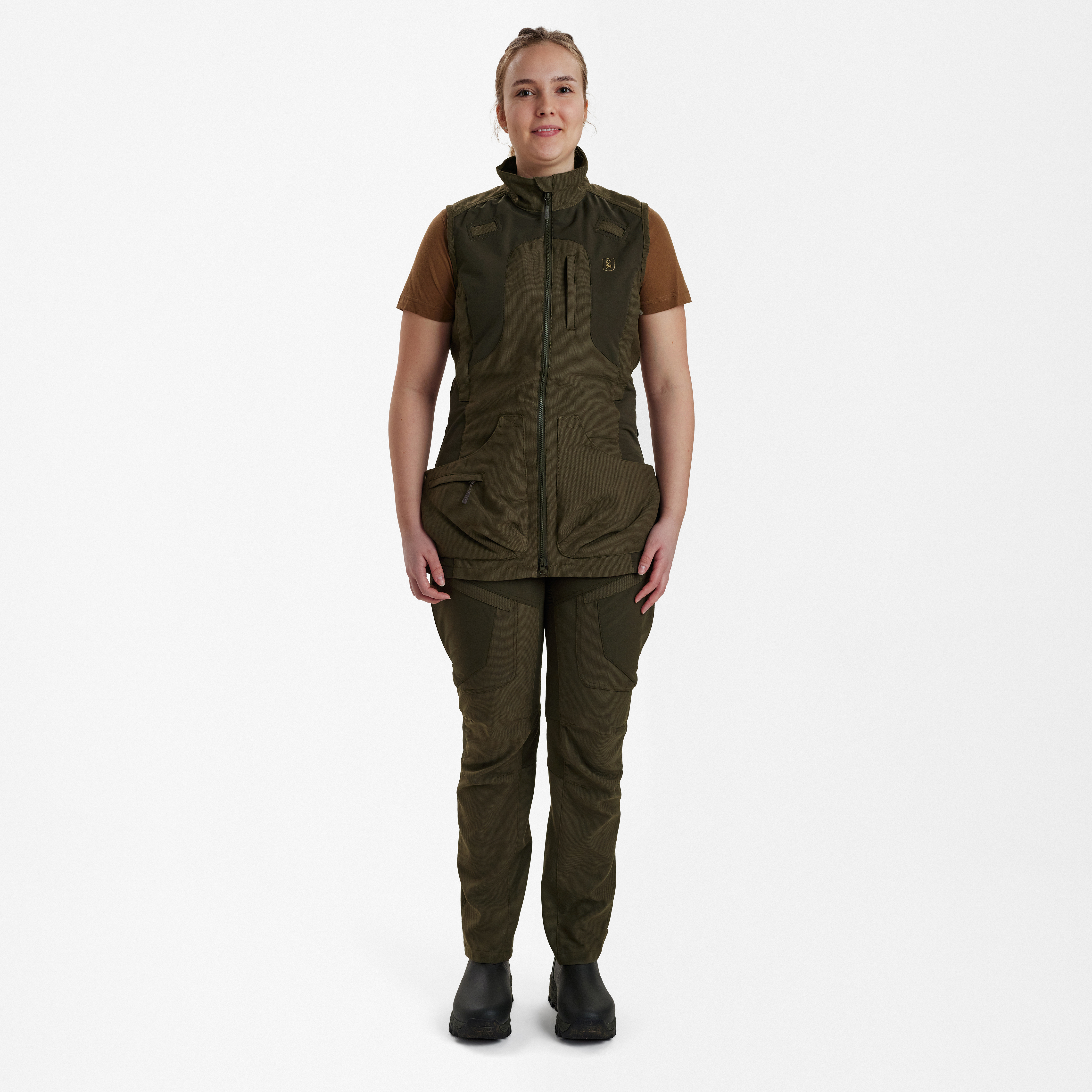 Lady Ann Extreme Weste - Palm Green