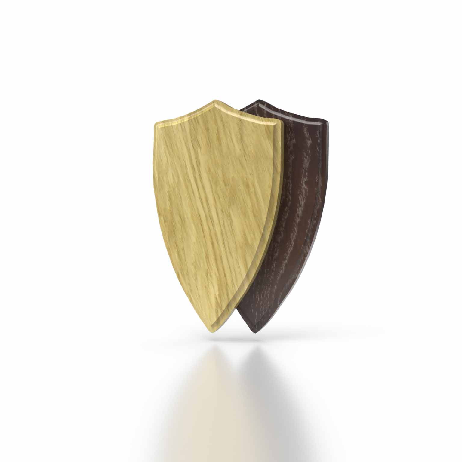 Rehbockbrett Eiche 5 - 20x12 cm Hell