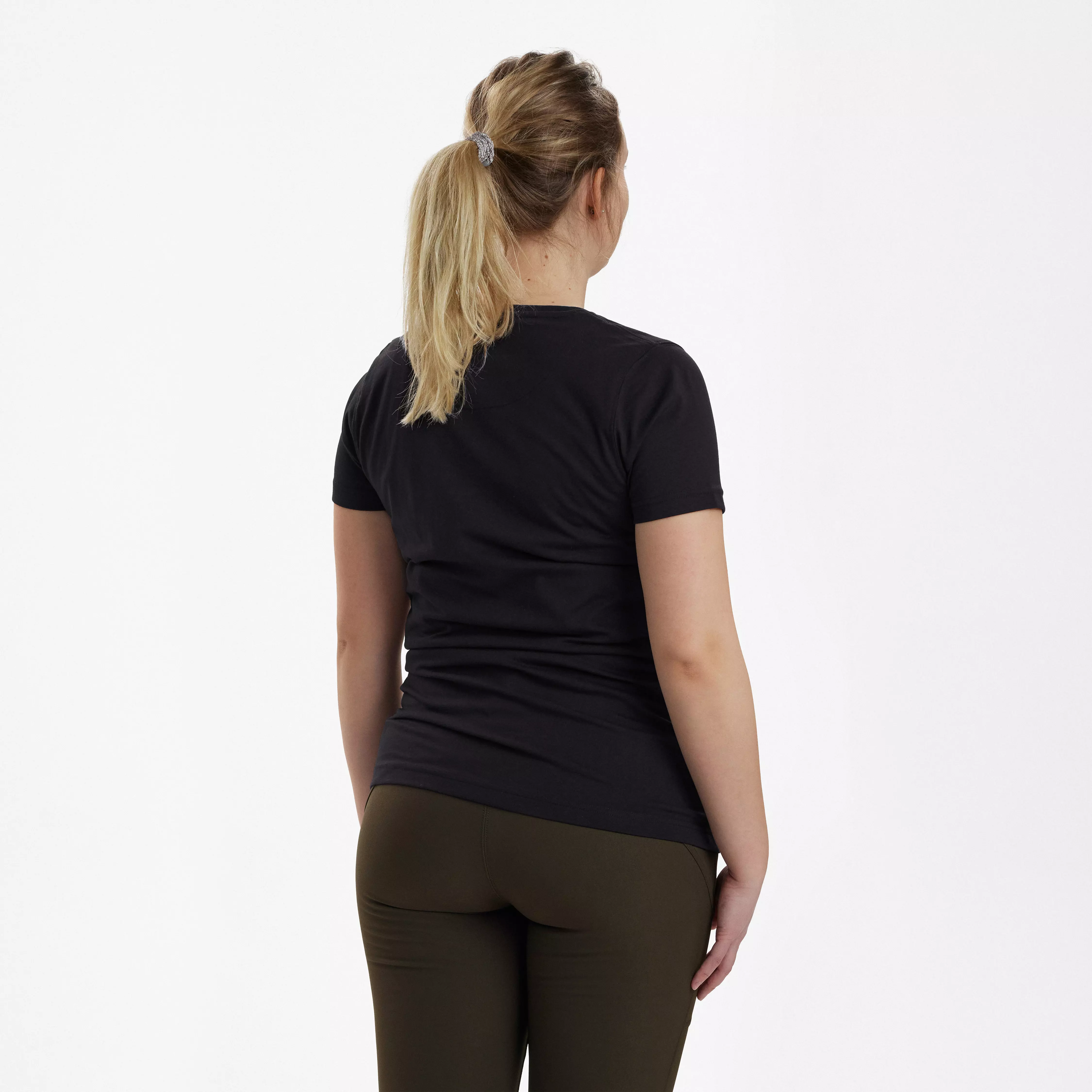 Lady Logo T-Shirt - Black