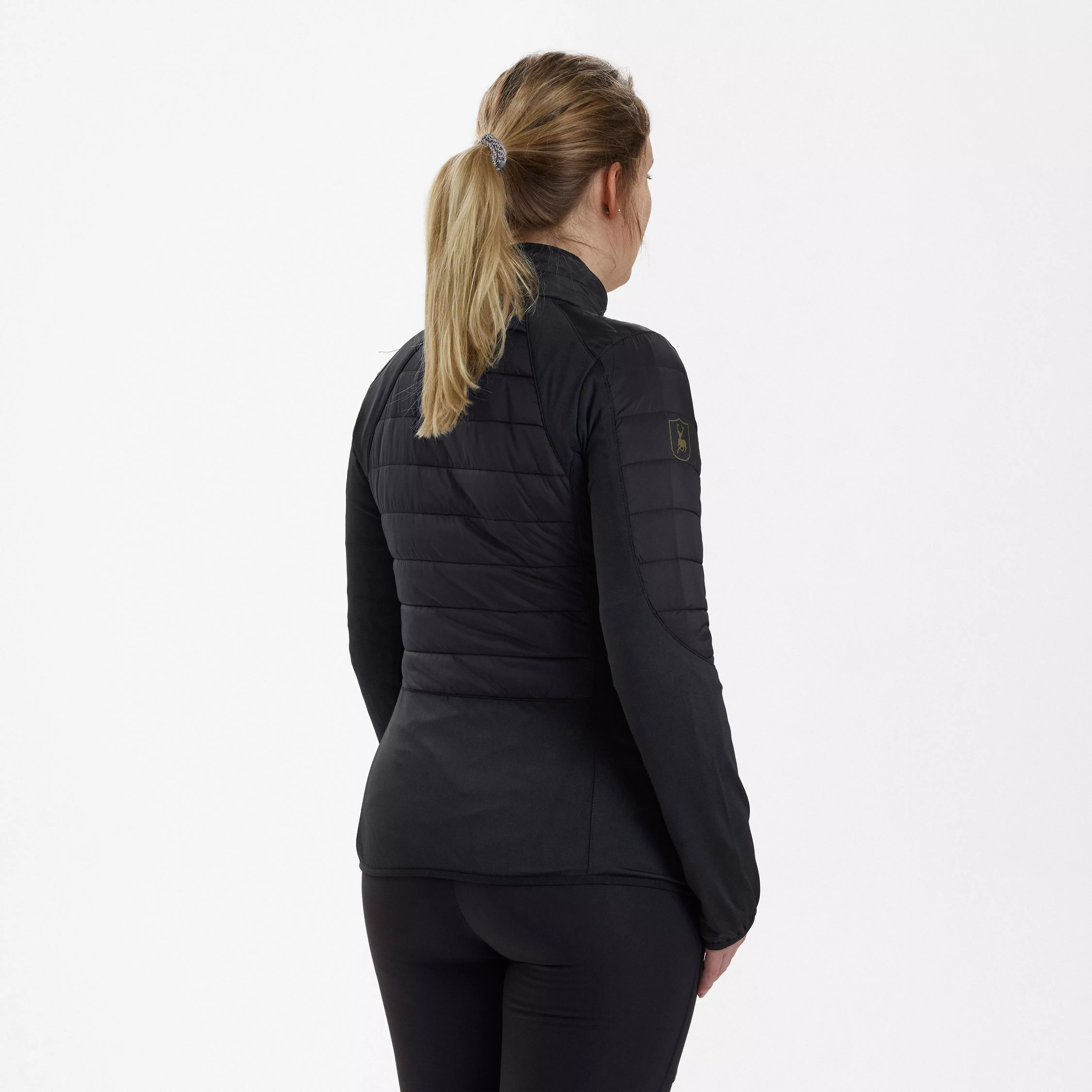 Lady Pine wattierte Innenjacke - Black