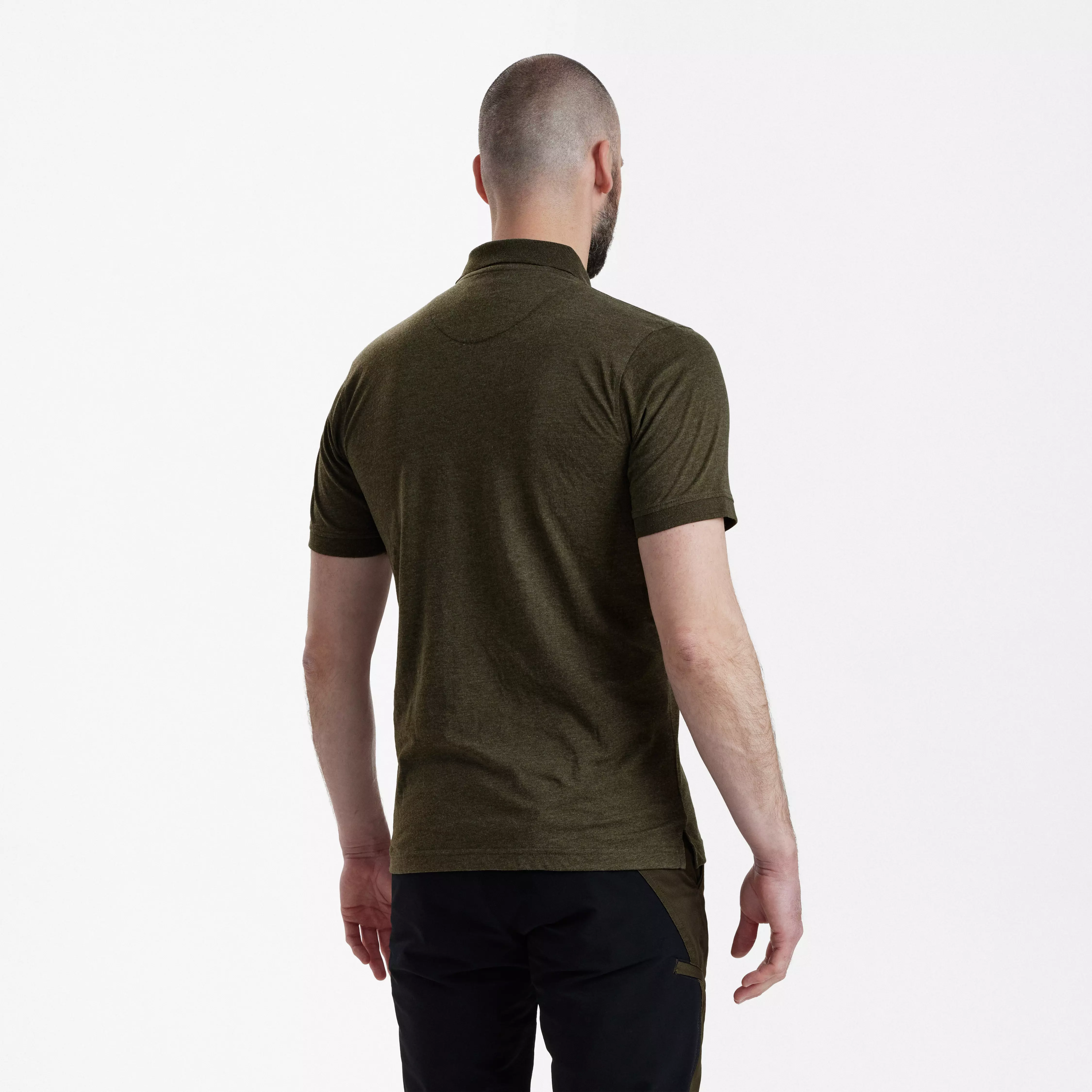 Gunnar Polo Hemd - Adventure Green Melange