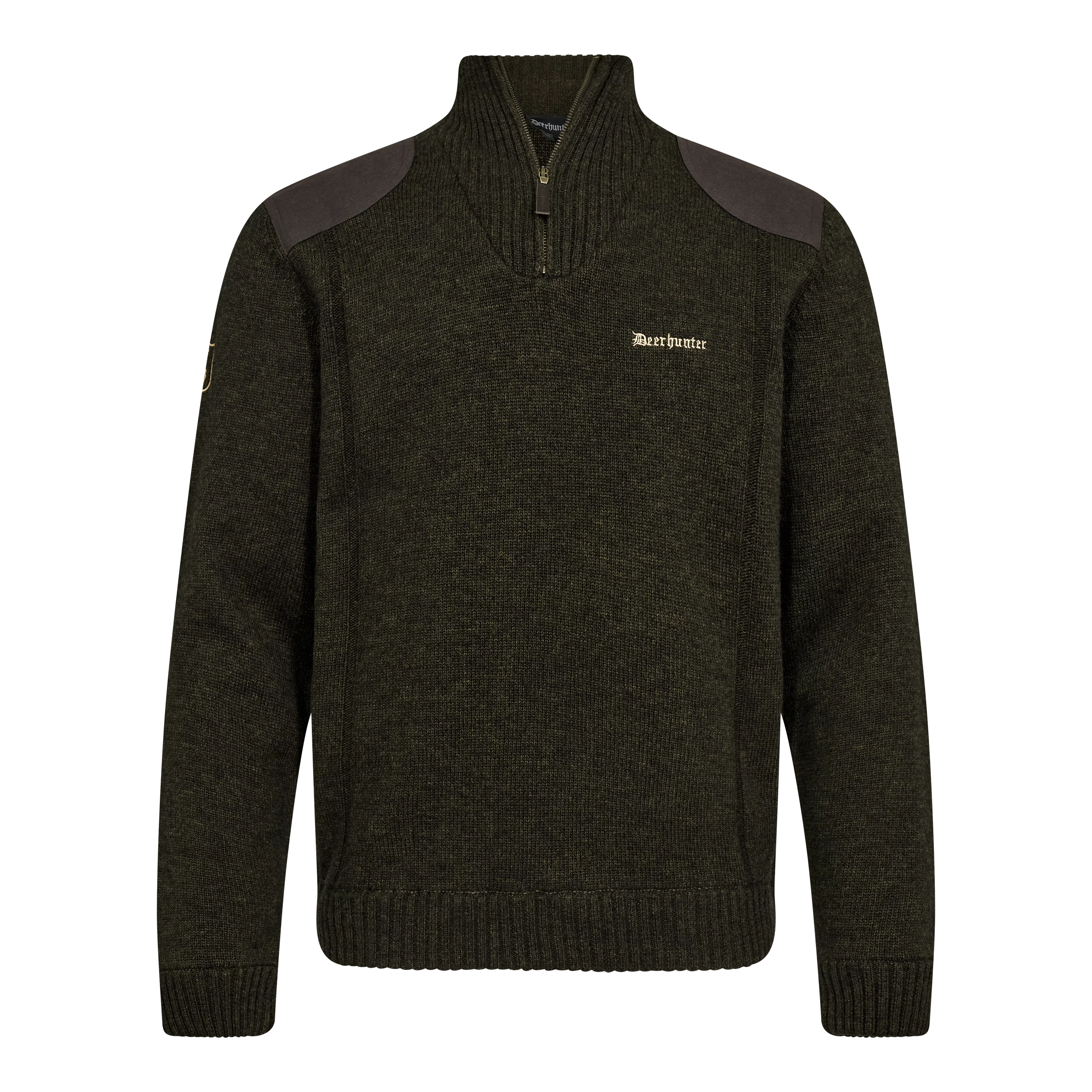Finley Strickpullover mit ½-Reißverschluss - 