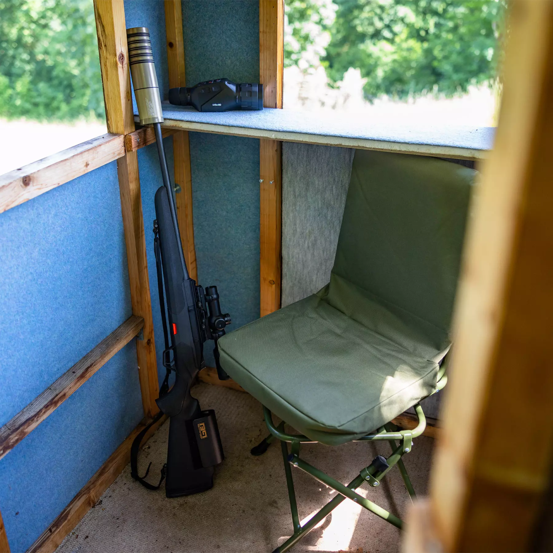 EUROHUNT Drehbarer -360 Ansitzstuhl
