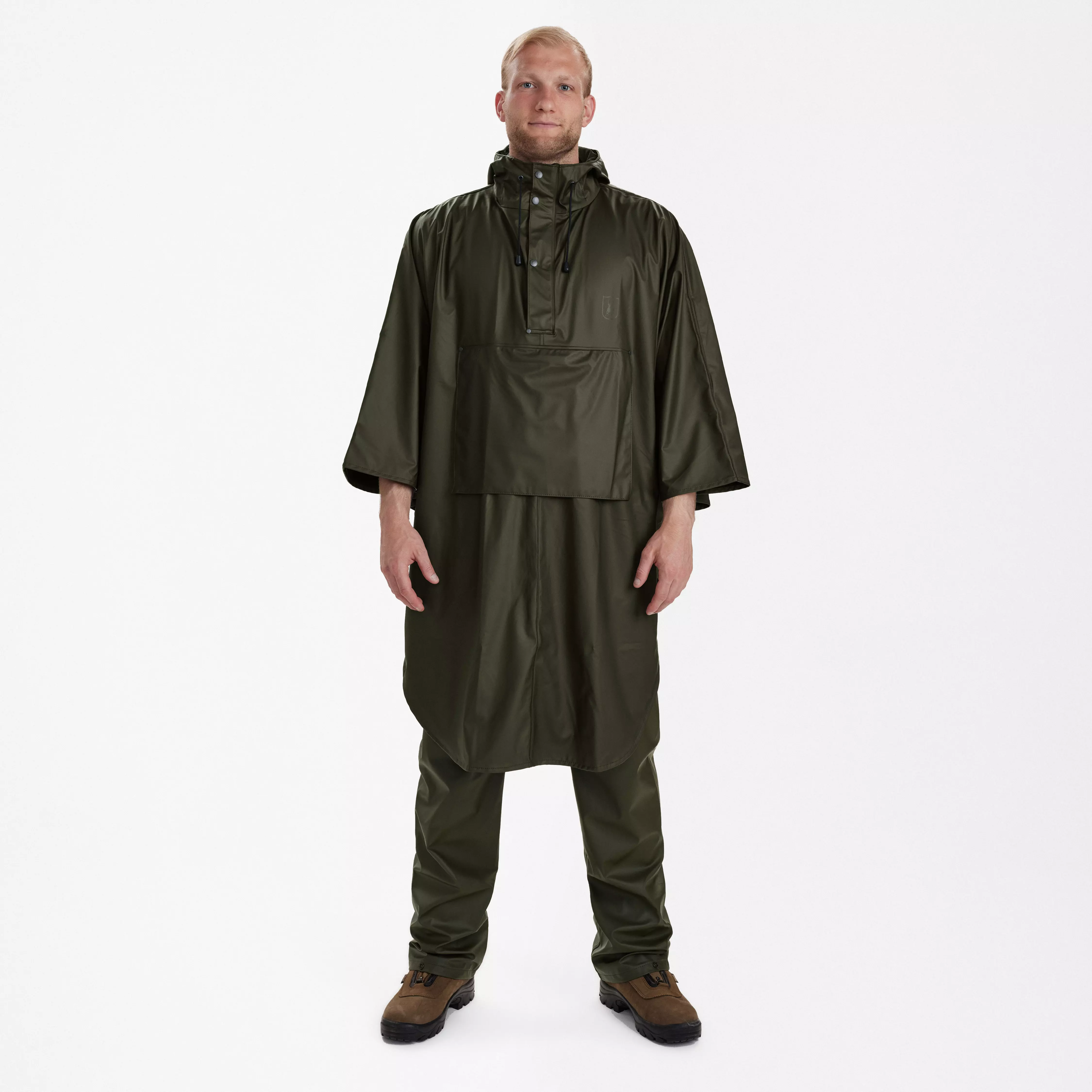 Hurricane Regen Poncho - Art Green