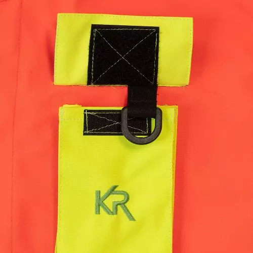 Kruedener Hundeführer-/ Durchgehjacke warnrot/blau/gelb Kruedener Hundeführer-/ Durchgehjacke warnrot/blau/gelb