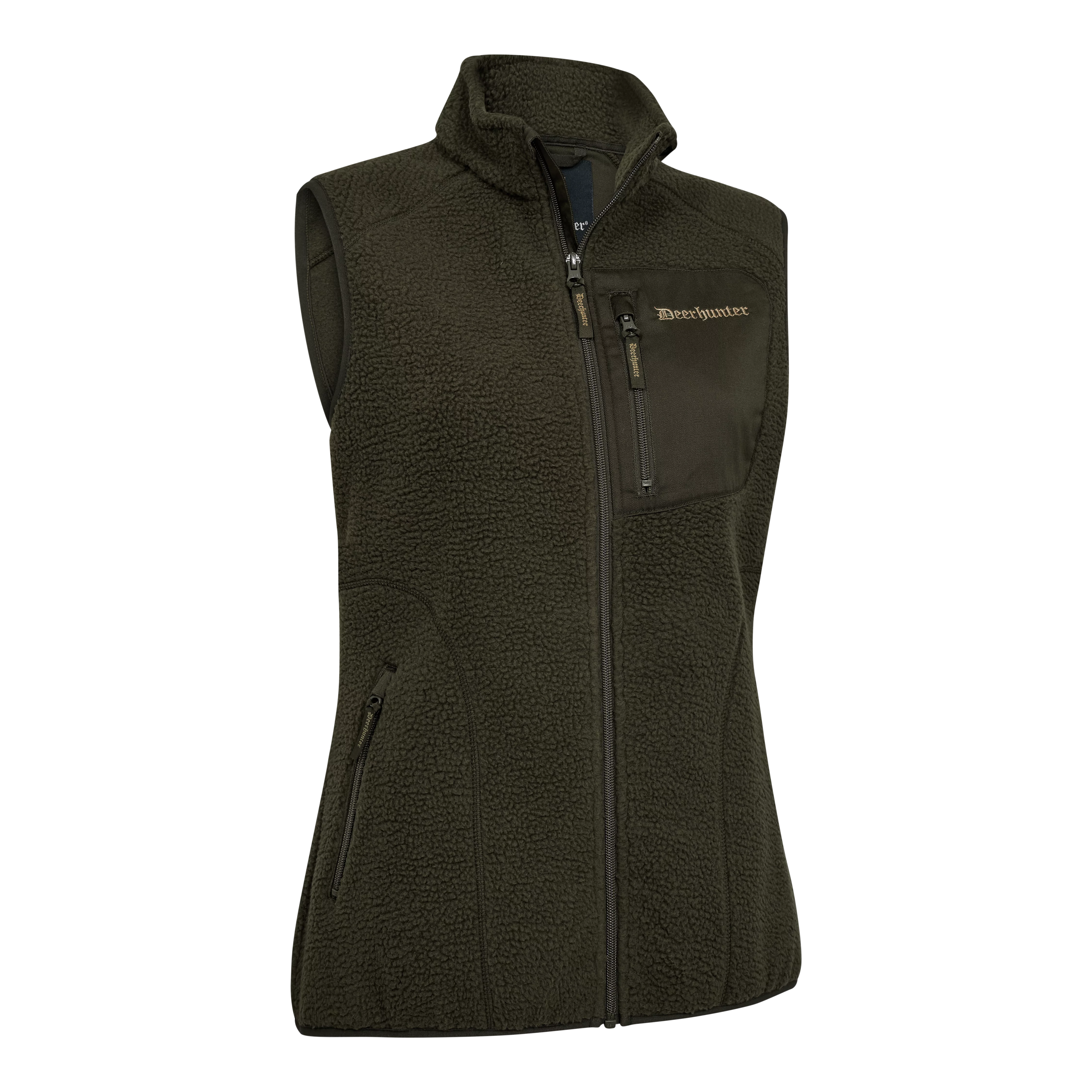 Lady Atlas Fleece Weste - Forest Green