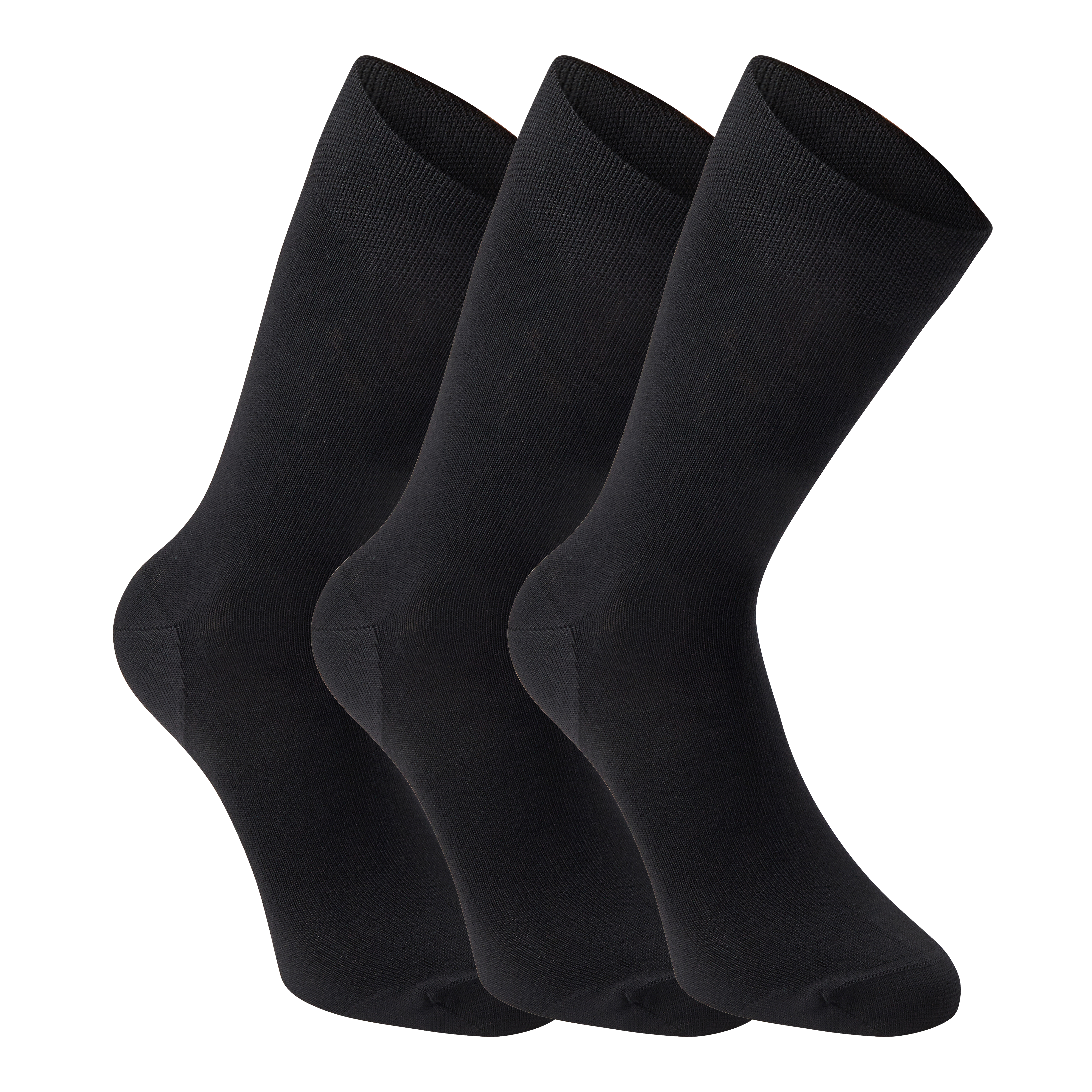 Bambussocken - 3er-Pack - Black Ink