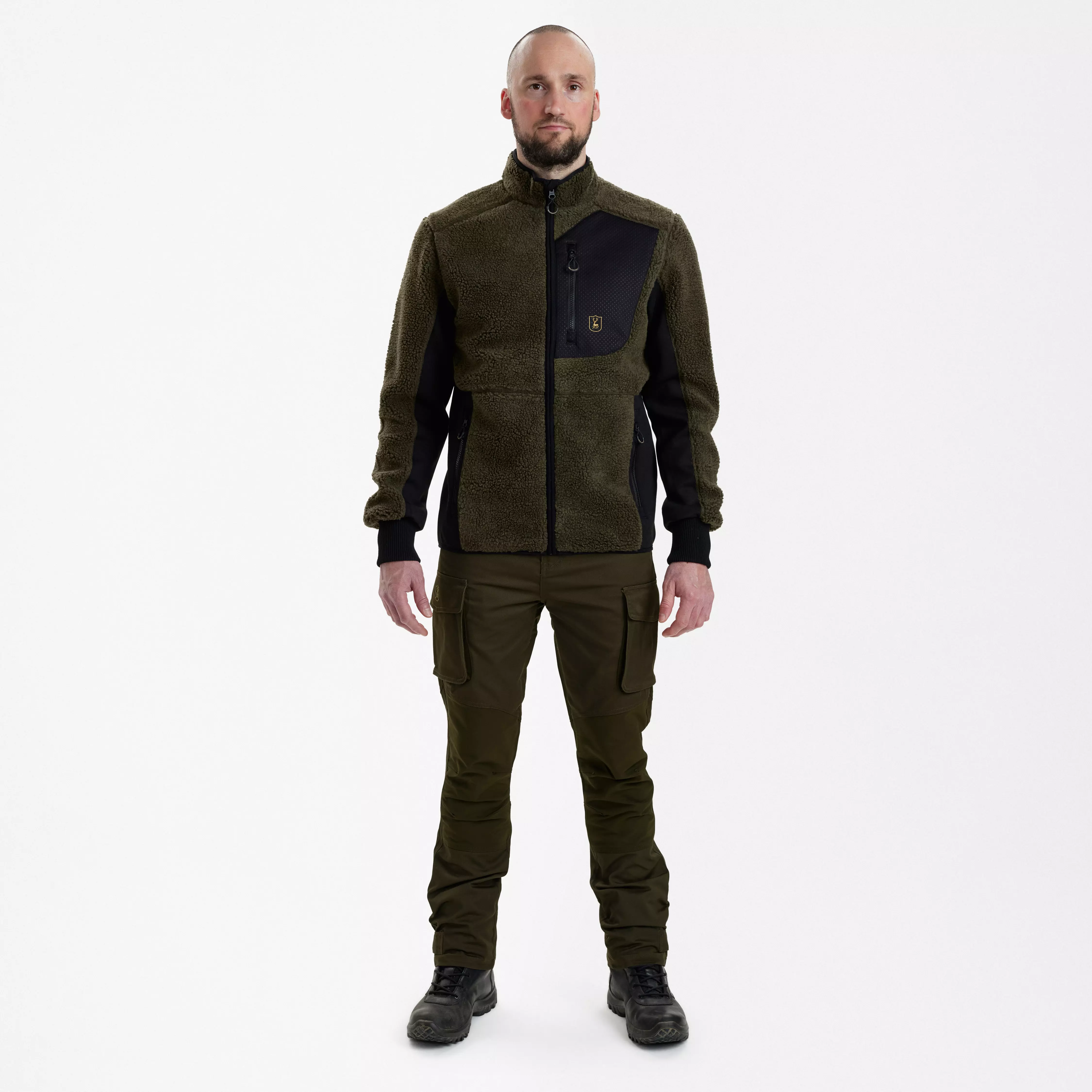 Rogaland Faserpelzjacke - Adventure Green