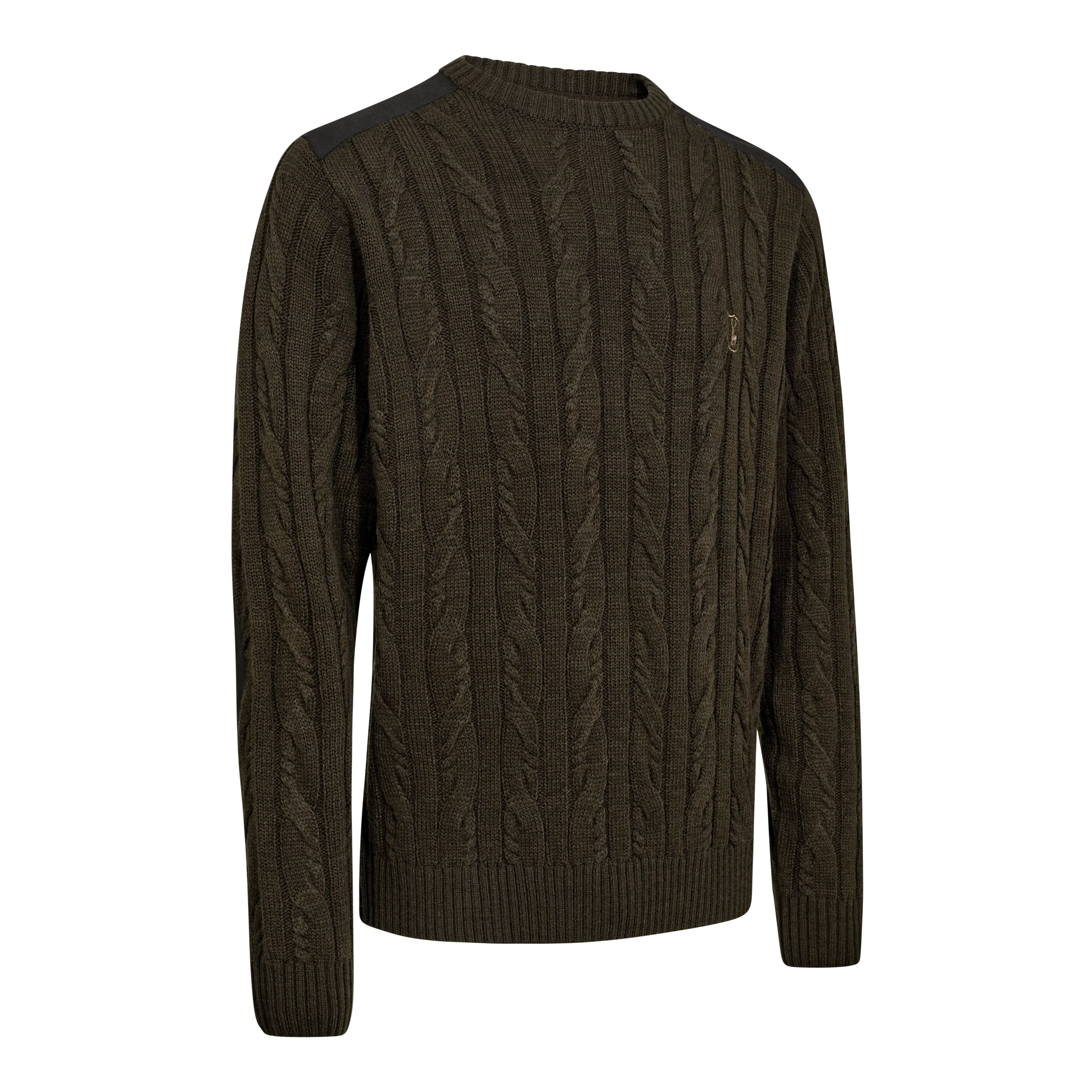 Randall Strickpullover mit Rundhalsausschnitt - Art Green