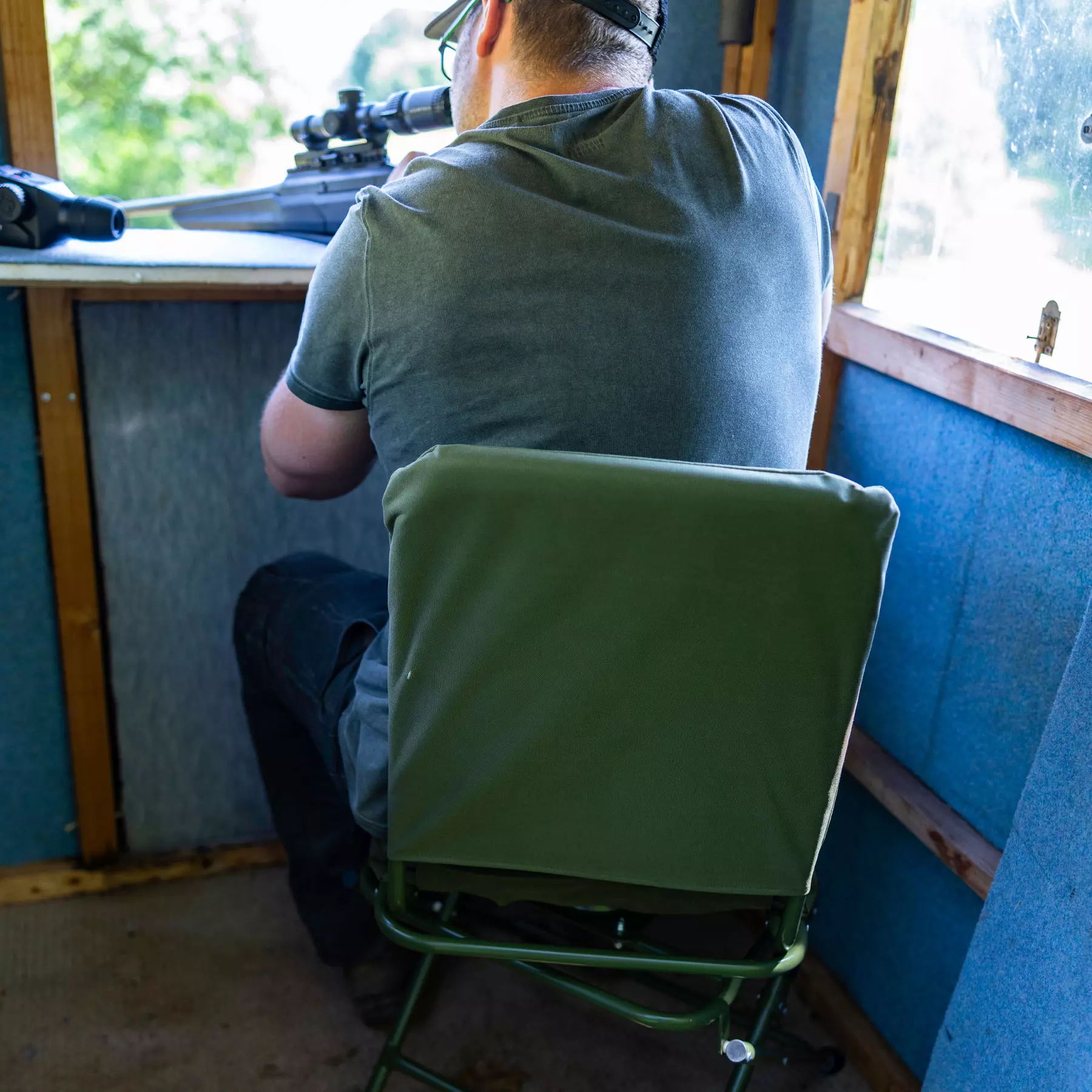 EUROHUNT Drehbarer -360 Ansitzstuhl