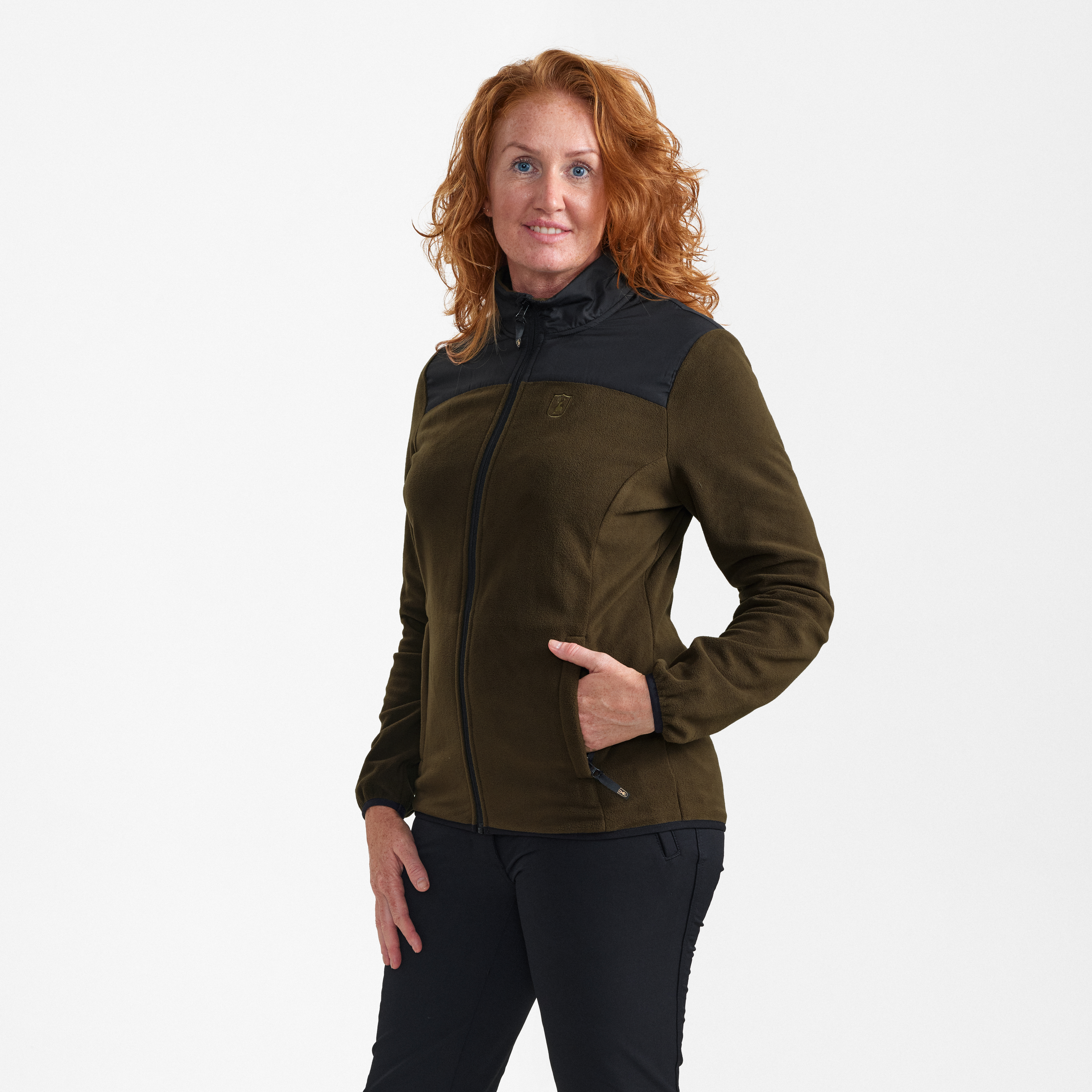 Lady Northward Fleecejacke - Chestnut Brown