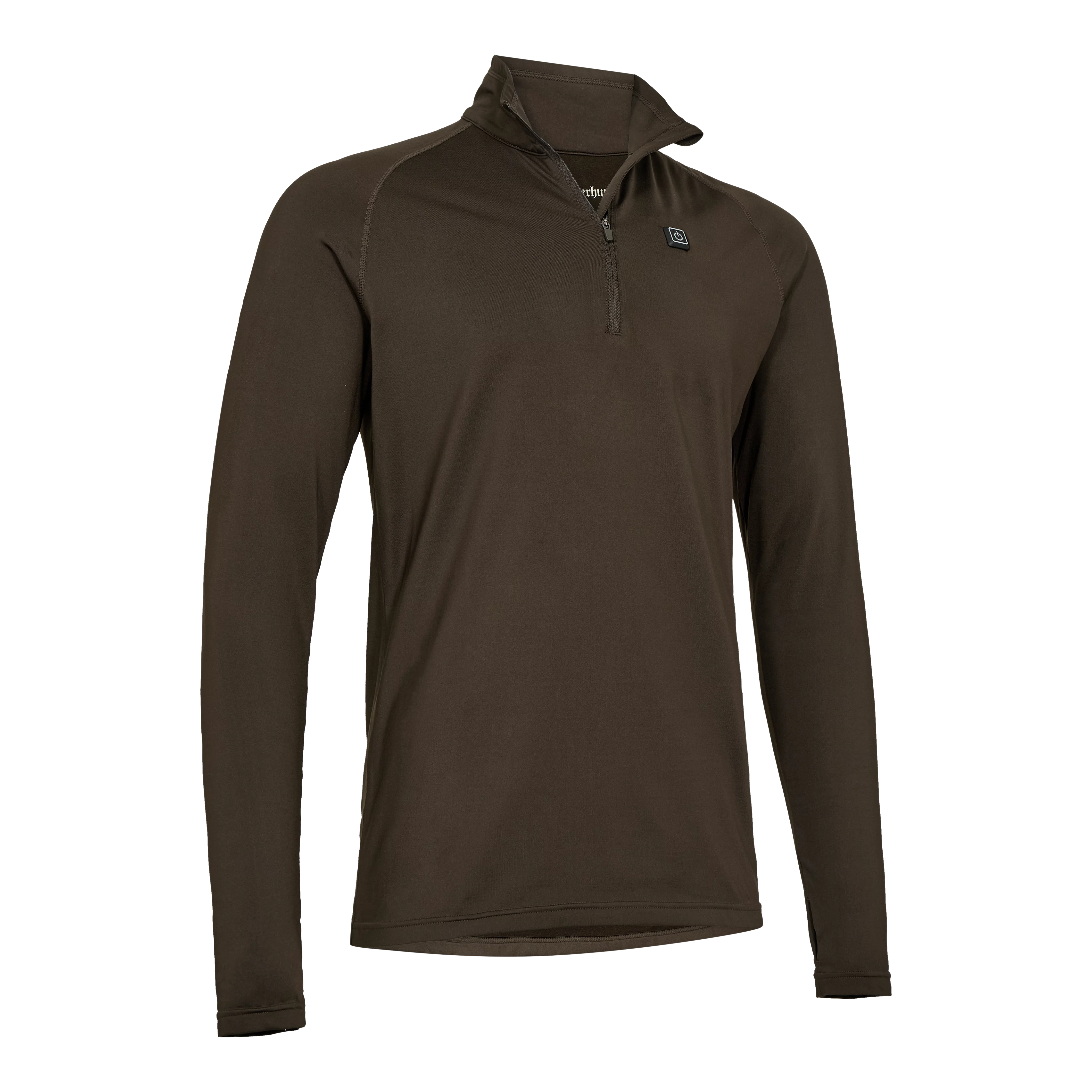 Heat Game Unterhemd mit ½-Reißverschluss - Wood