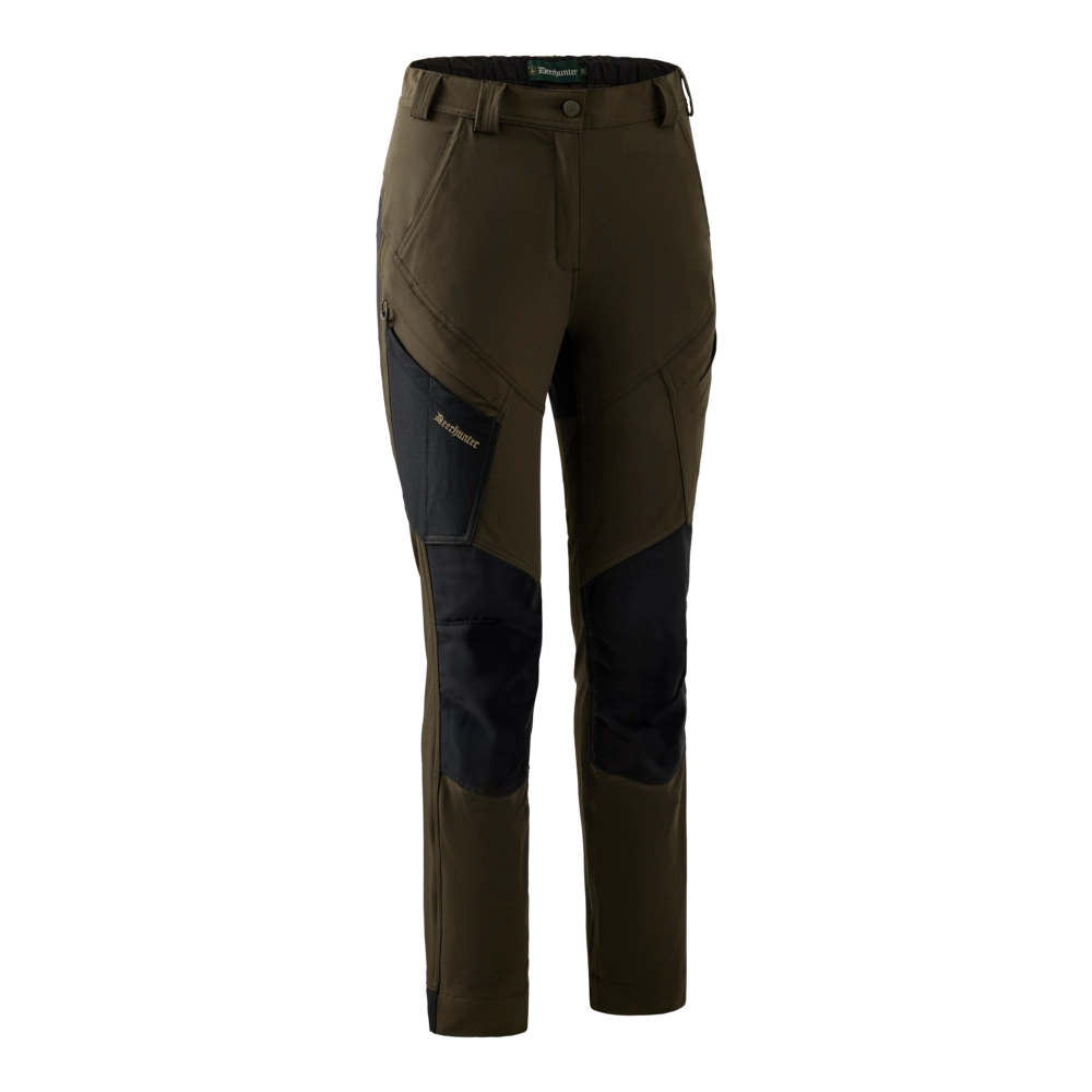 Lady Northward Hose - Bark Green/Black