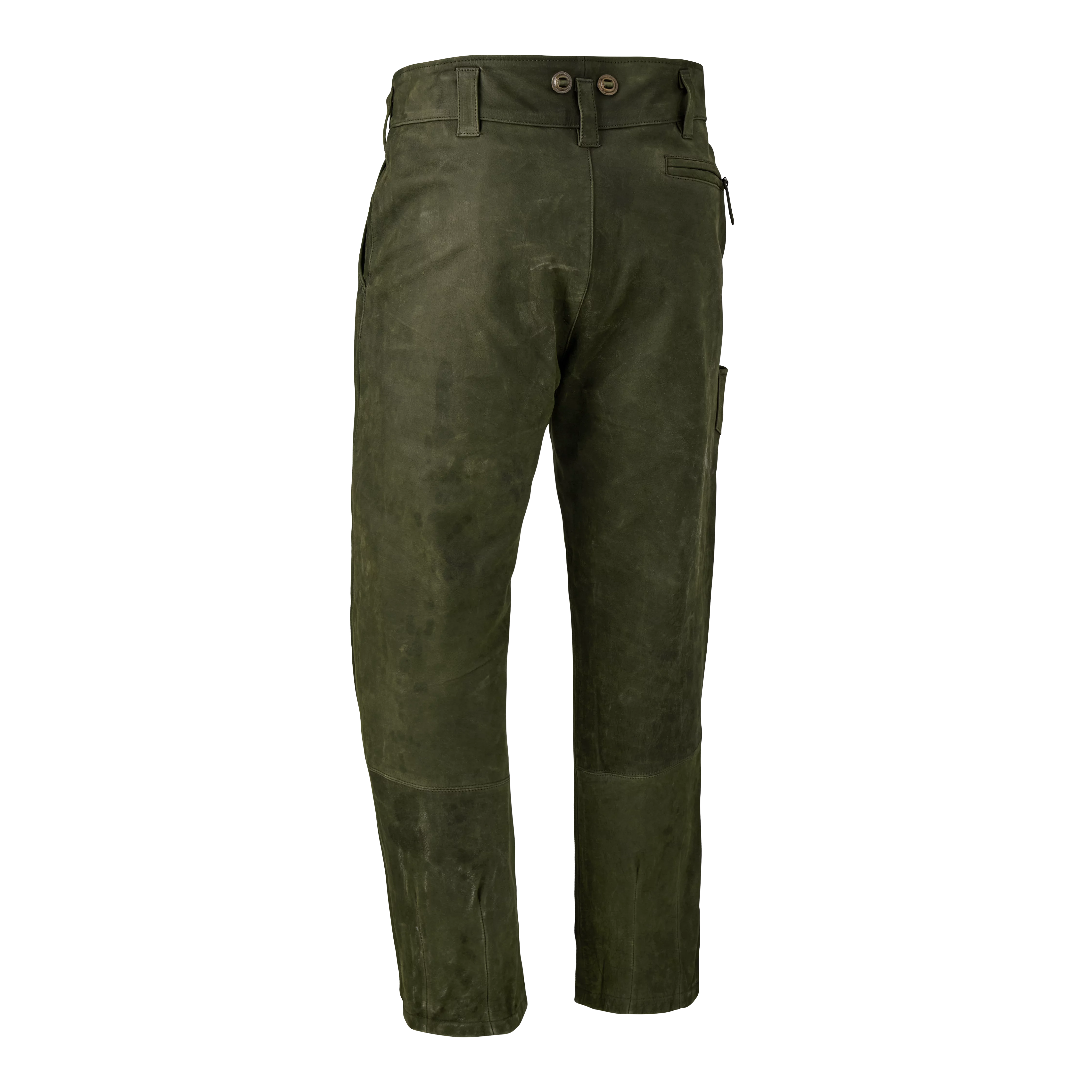 Strasbourg Lederstiefelhose - Grape Leaf