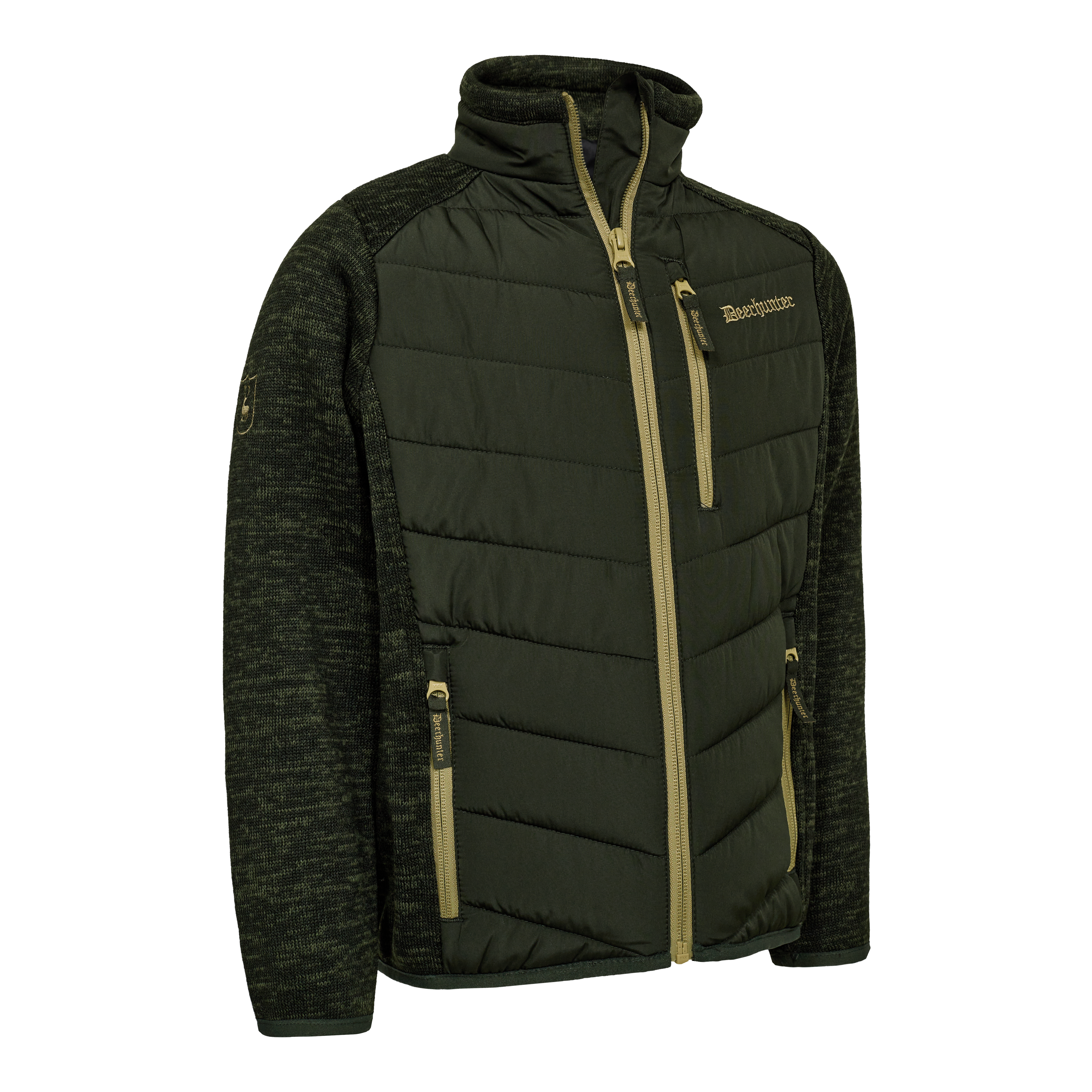 Youth Moor Padded Jacke - Forest Ember