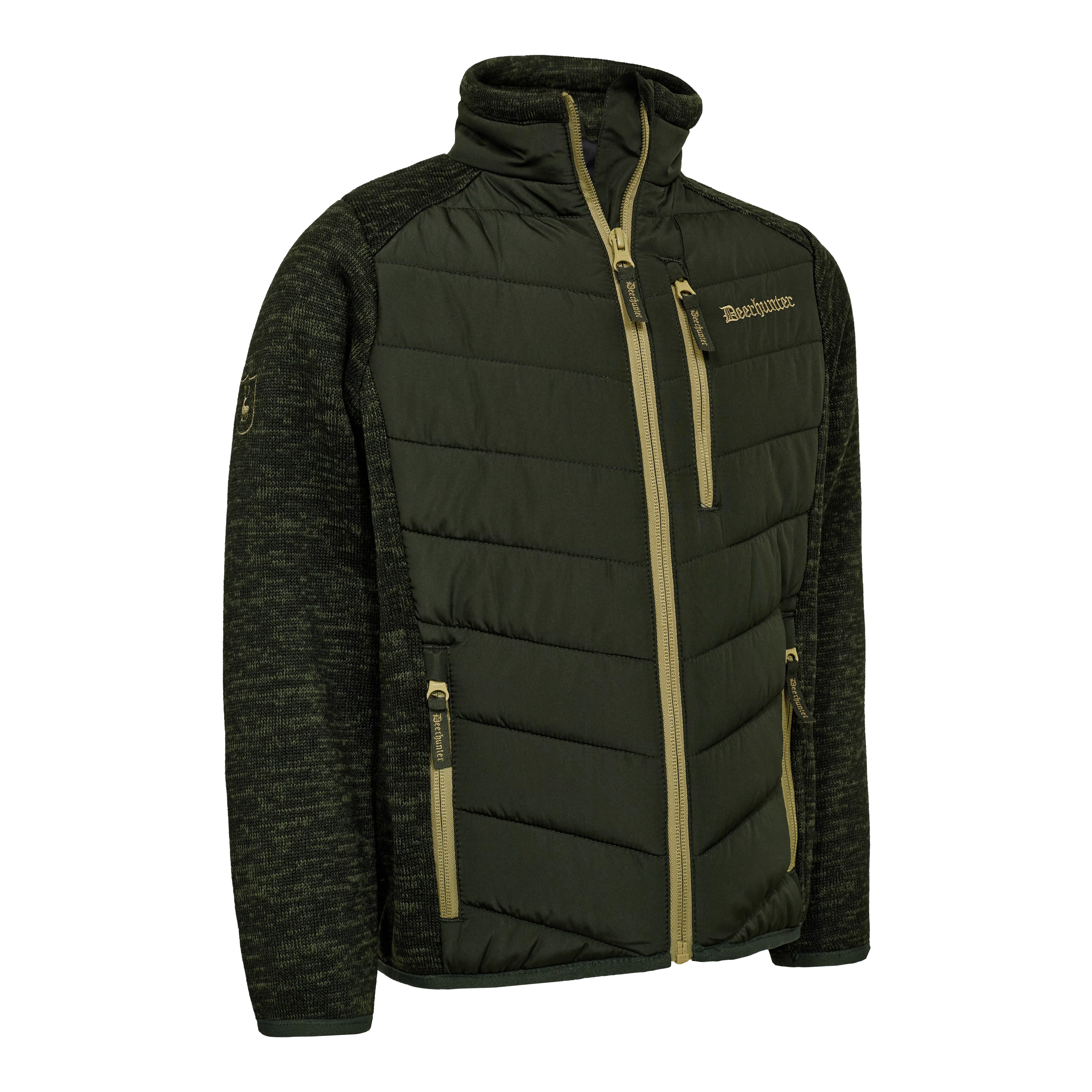 Youth Moor Padded Jacke - Forest Ember
