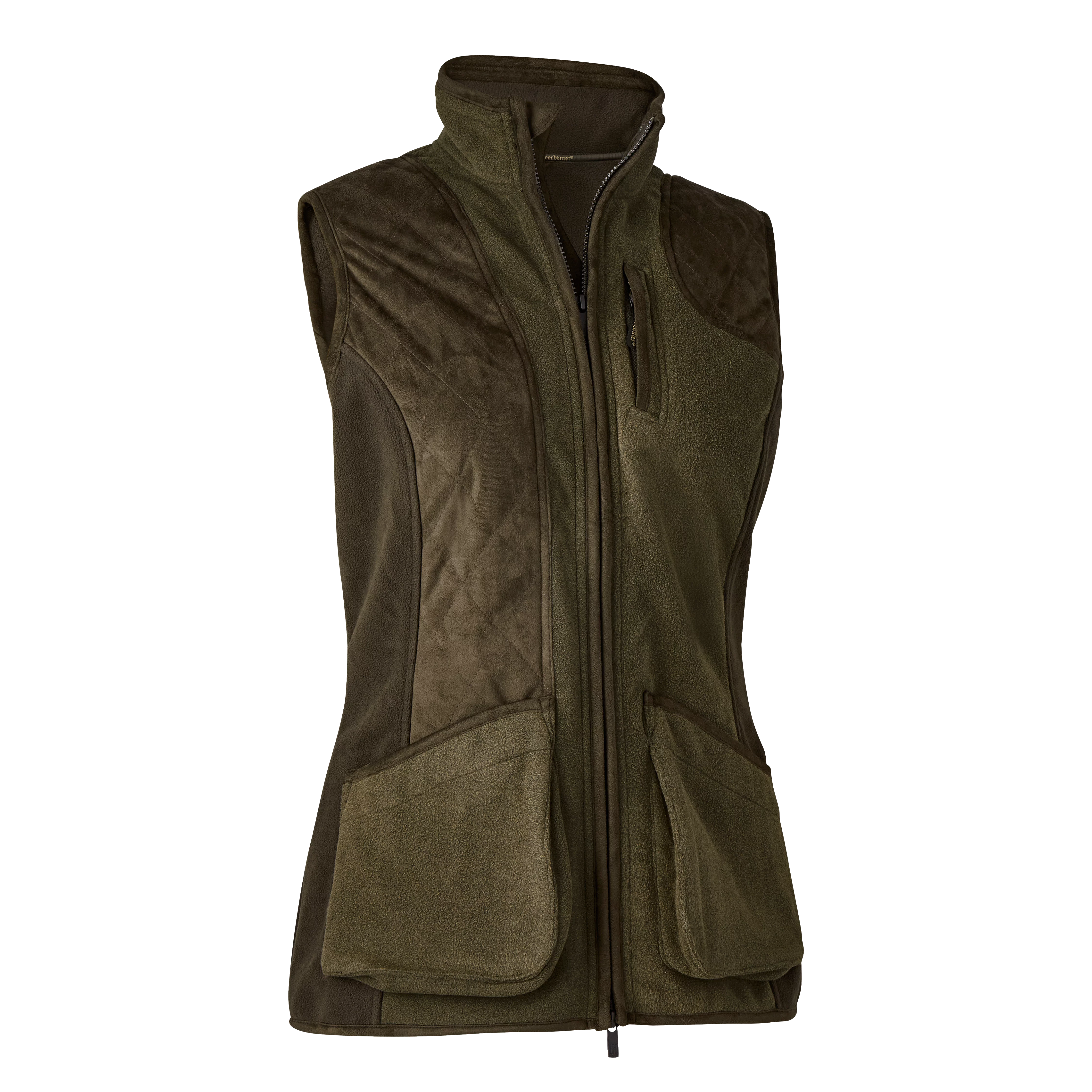 Lady Pam Shooting Weste - Graphite Green Melange