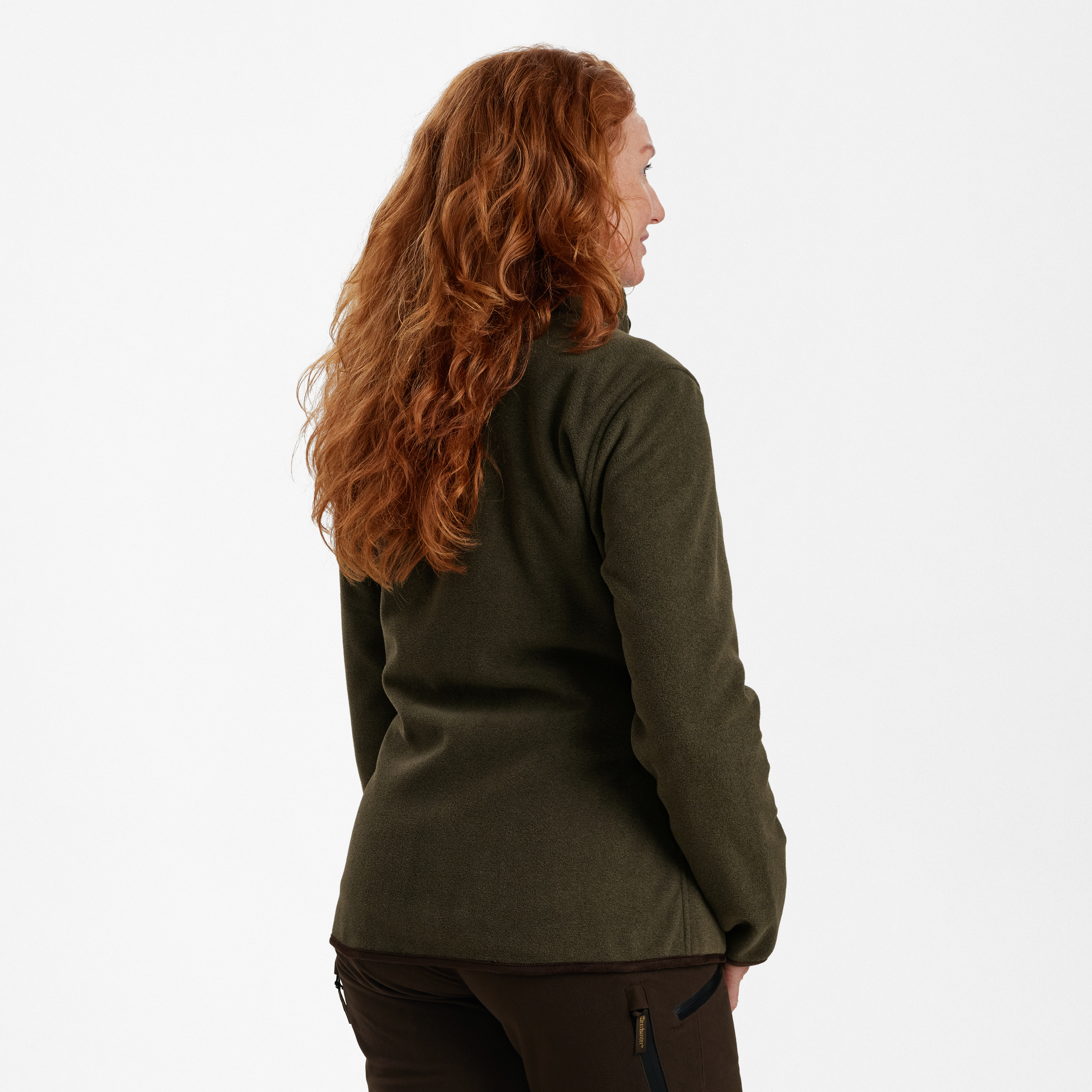 Lady Pam Bonded Fleecejacke - wendbar - Orange