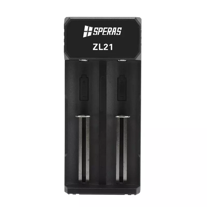 Speras ZL21 Ladegerät mit LED Anzeige 2 Slots Speras ZL21 Ladegerät mit LED Anzeige 2 Slots