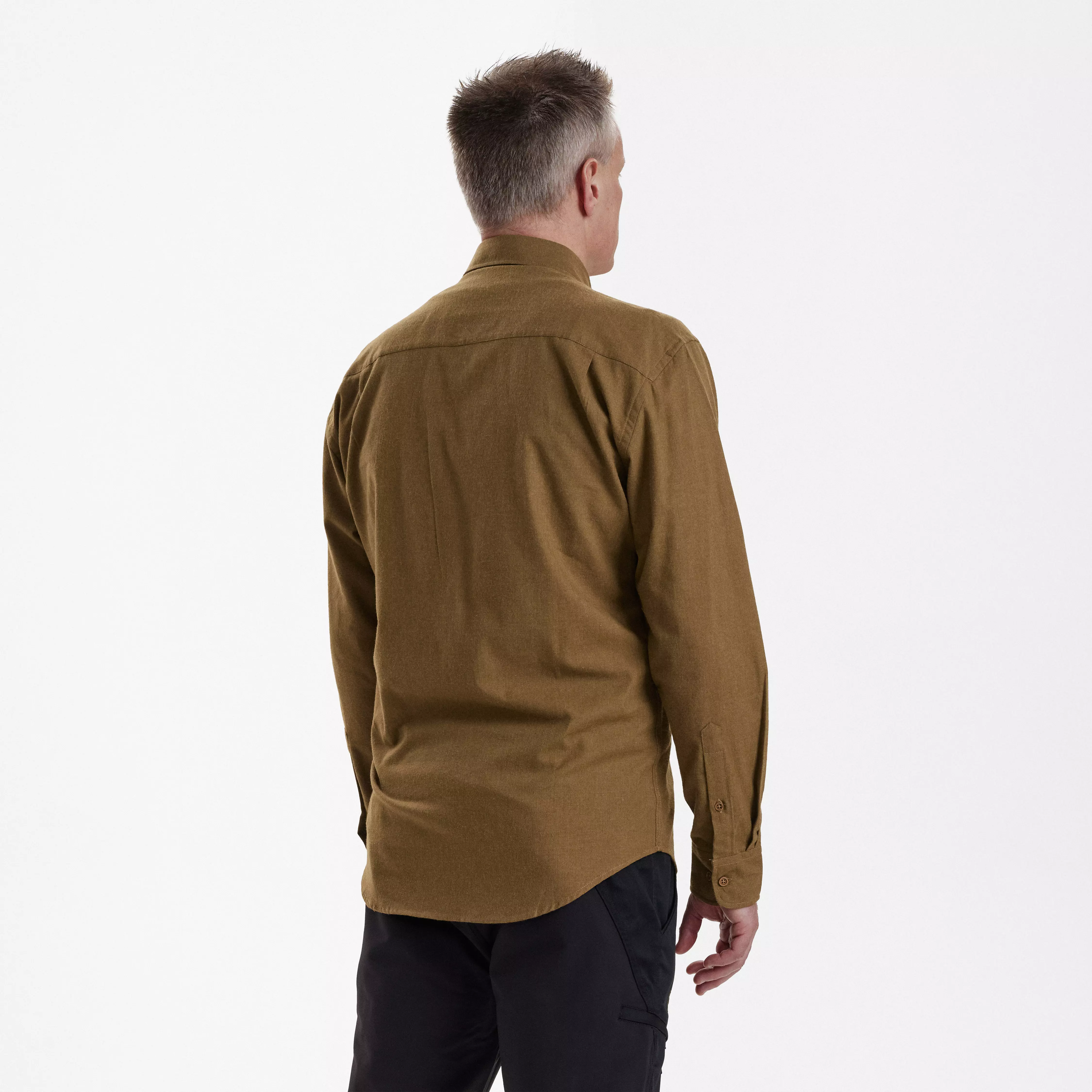 Liam Hemd - Ocher Brown