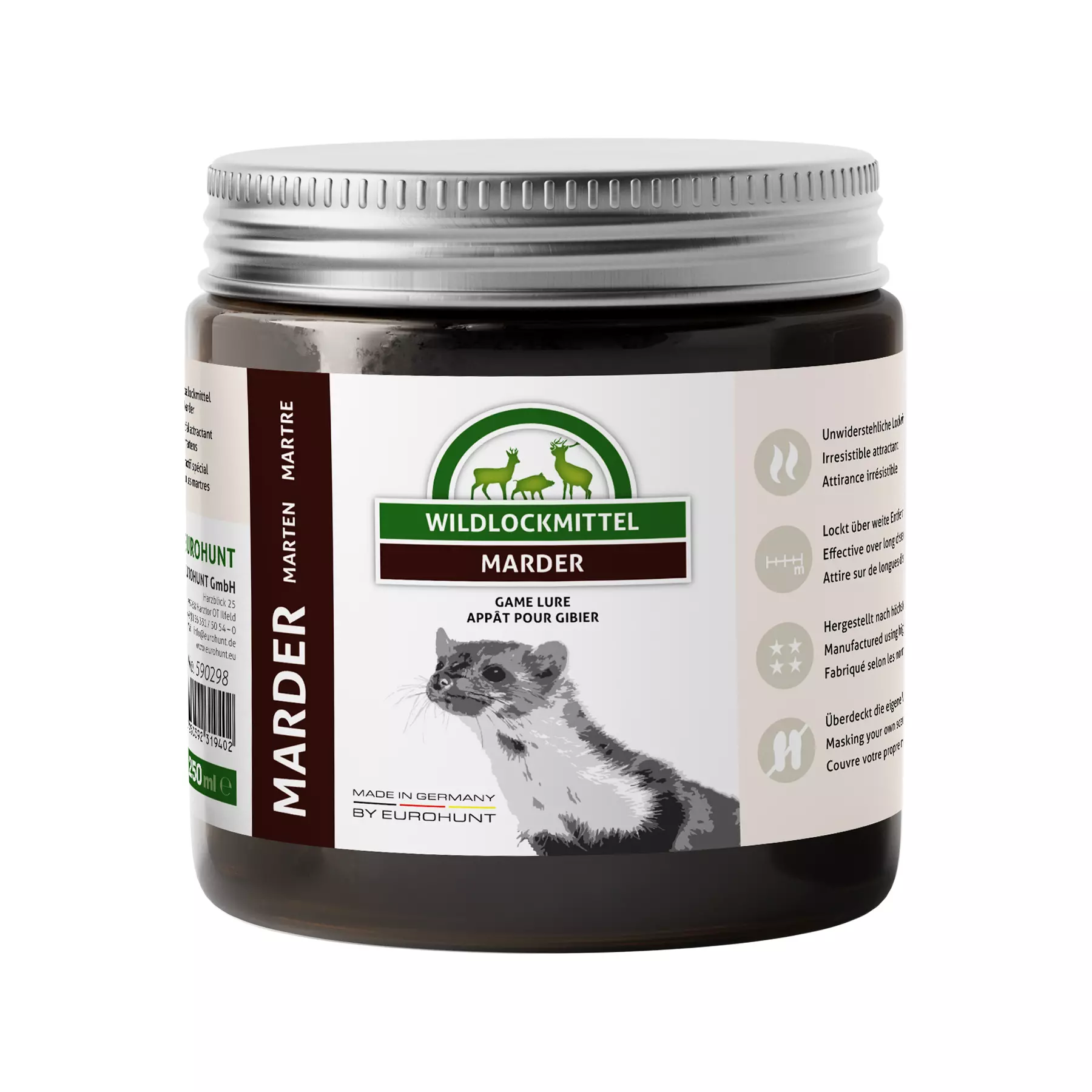 Marderlockmittel Gel 250ml Dose Marderlockmittel Gel 250ml Dose