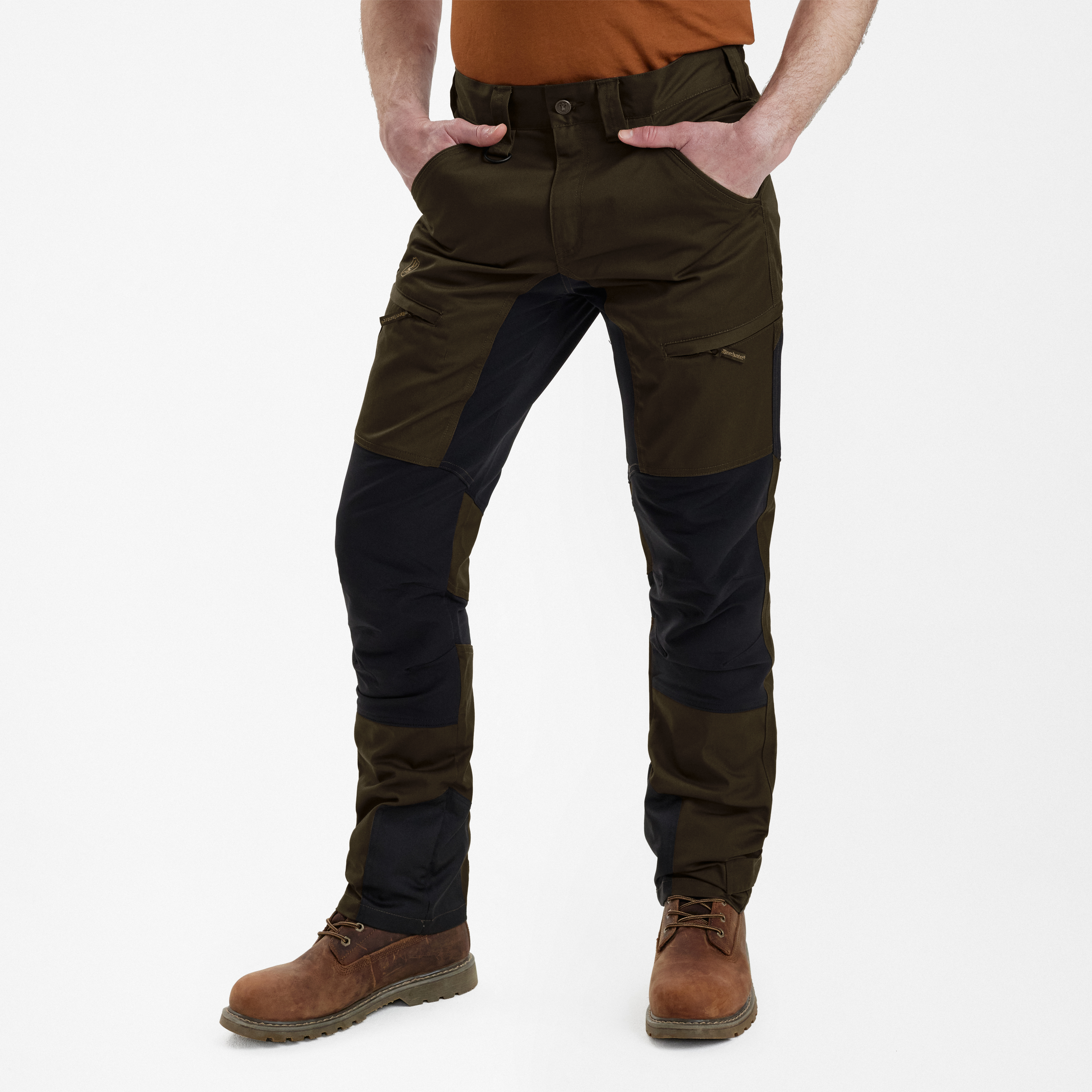 Rogaland Stretchhose mit kontrast - Fallen Leaf