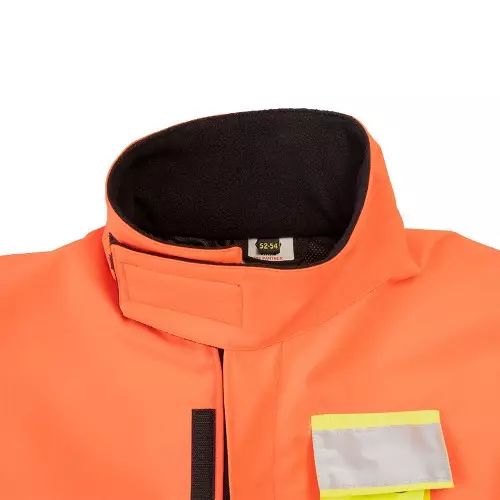 Kruedener Hundeführer-/ Durchgehjacke warnrot/blau/gelb Kruedener Hundeführer-/ Durchgehjacke warnrot/blau/gelb