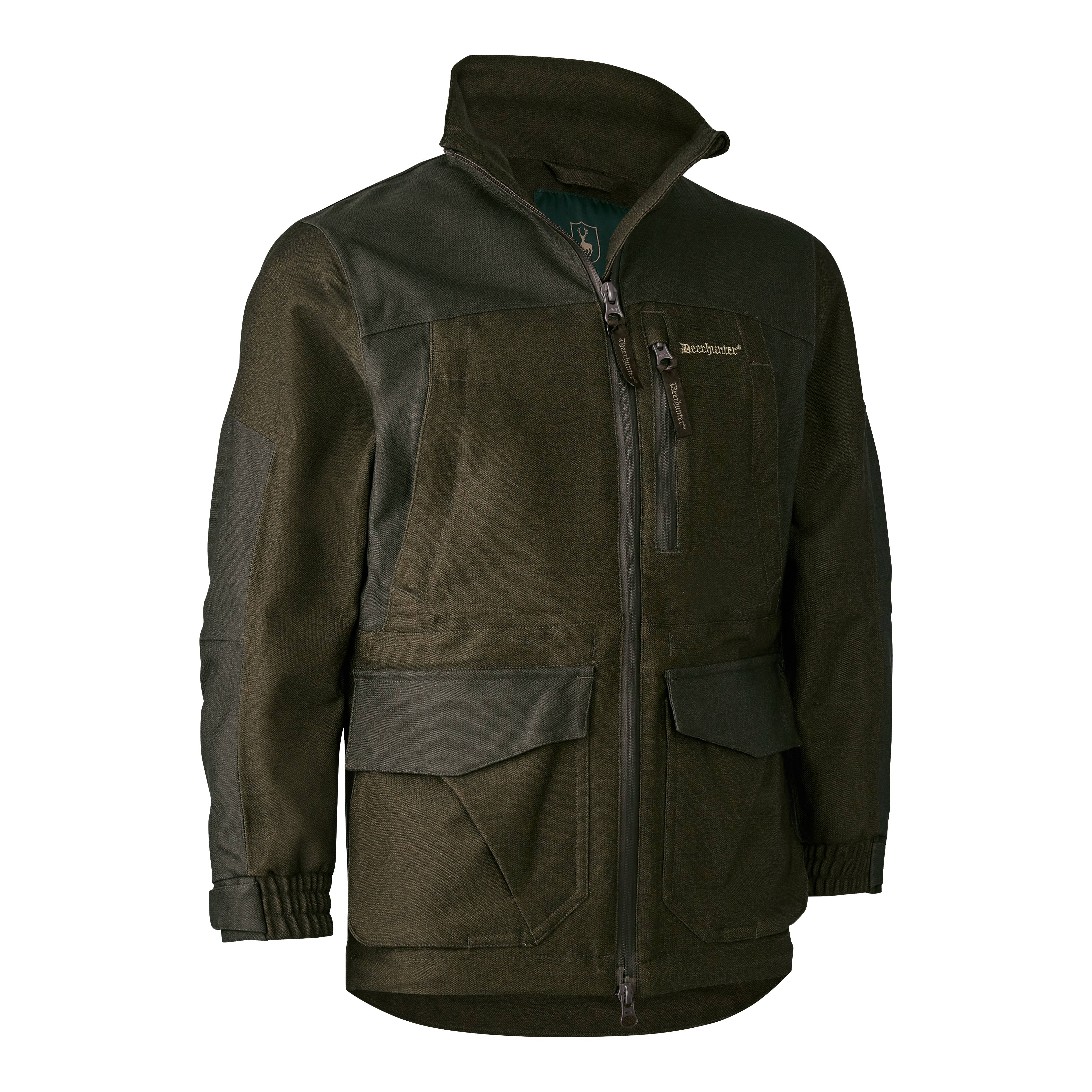 Youth Chasse Jacke - Olive Night melange