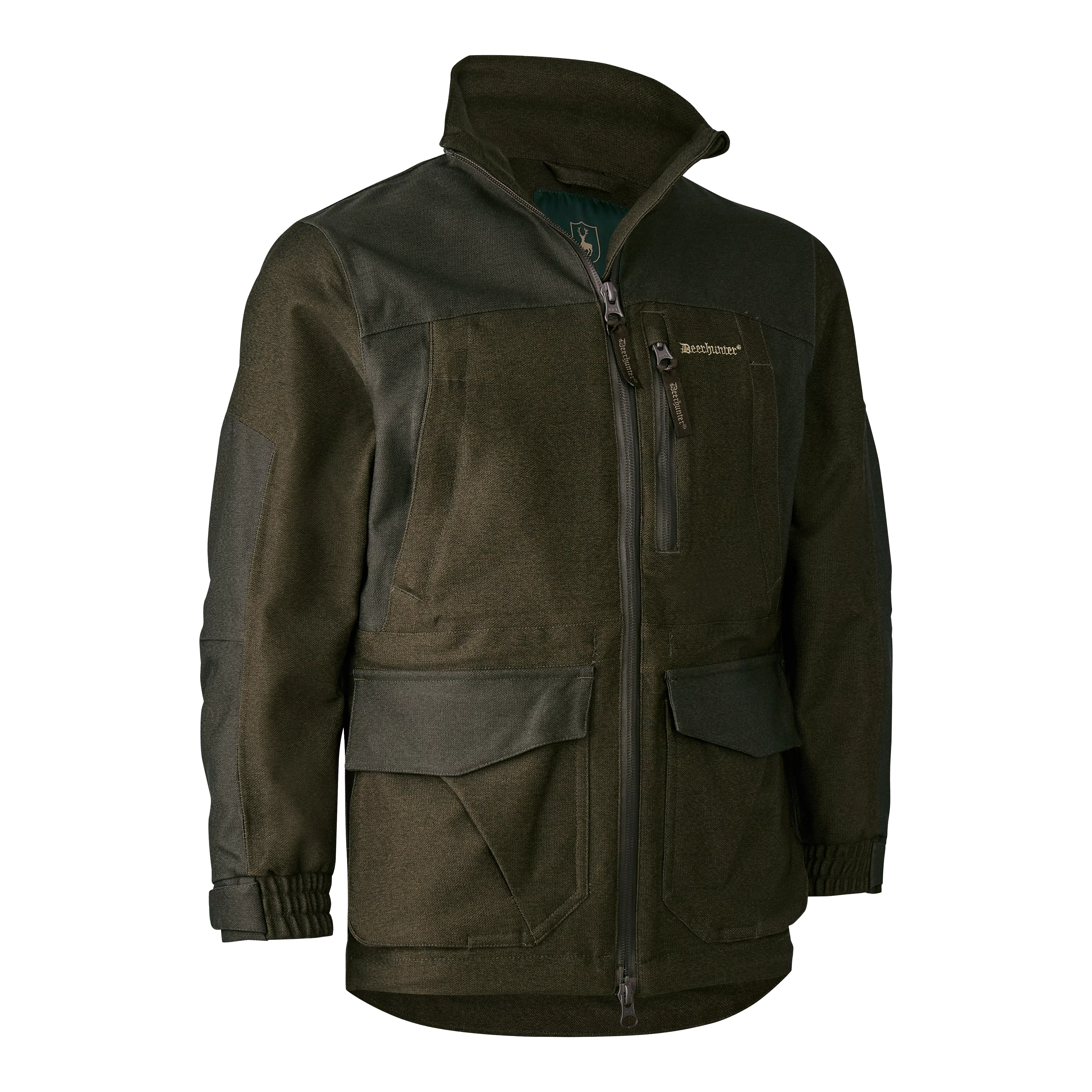 Youth Chasse Jacke - Olive Night melange