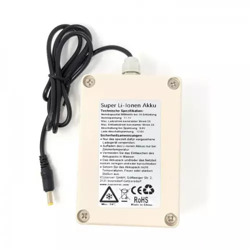 ICU Externer Super Li-Ion Akku 5000mAh ICU Externer Super Li-Ion Akku 5000mAh