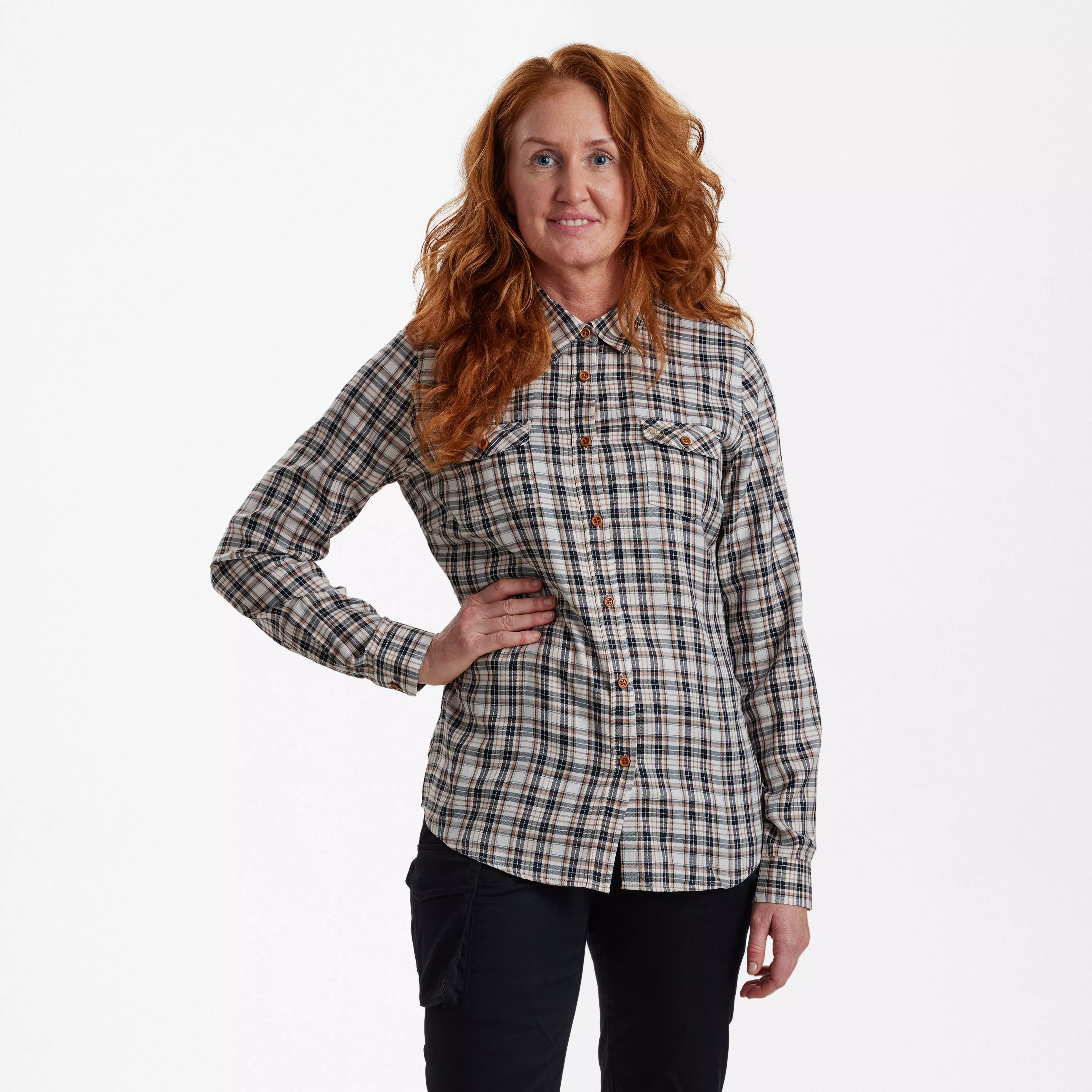 Lady Julia Hemd - Blue Check
