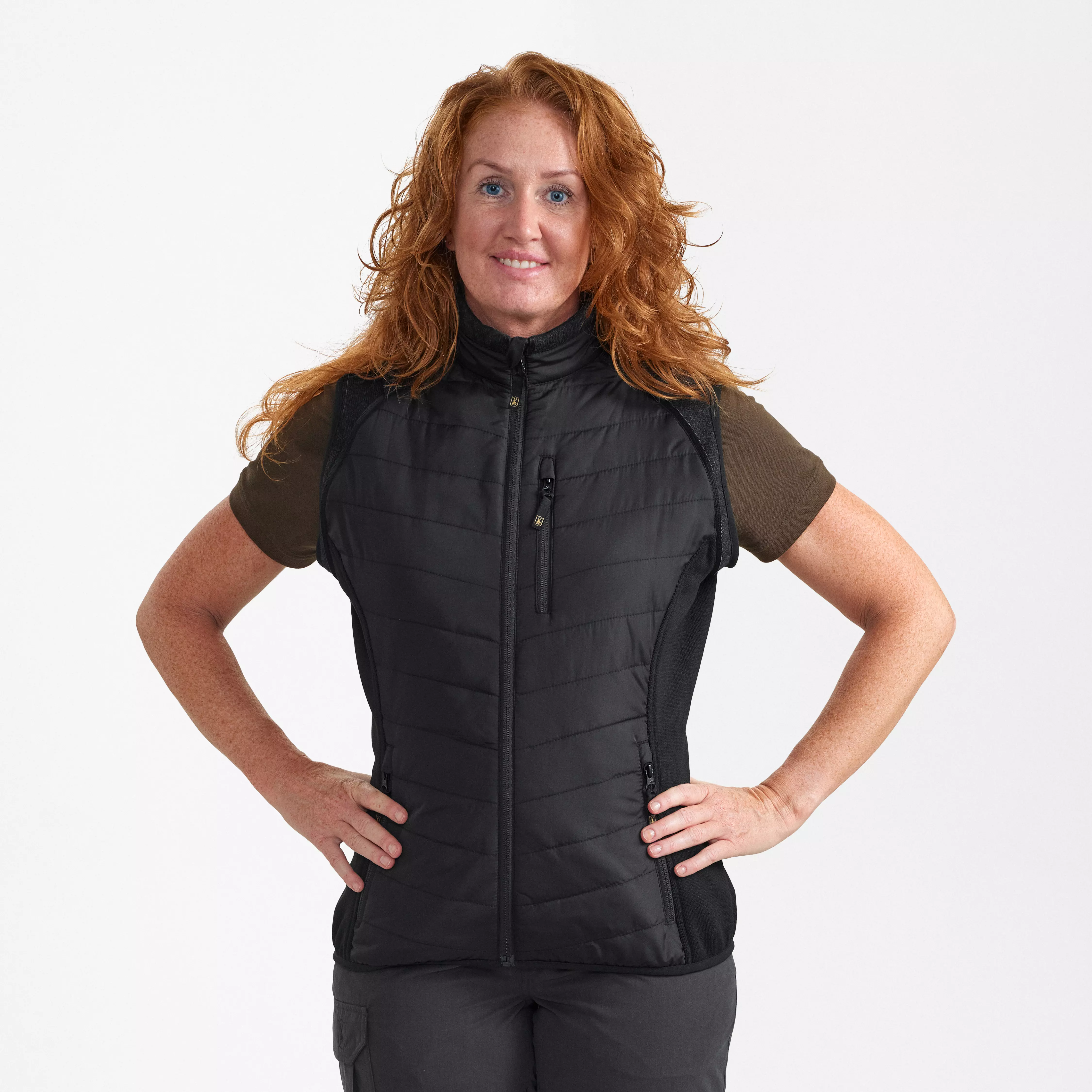 Lady Moor Zip-Off Jacke - Black