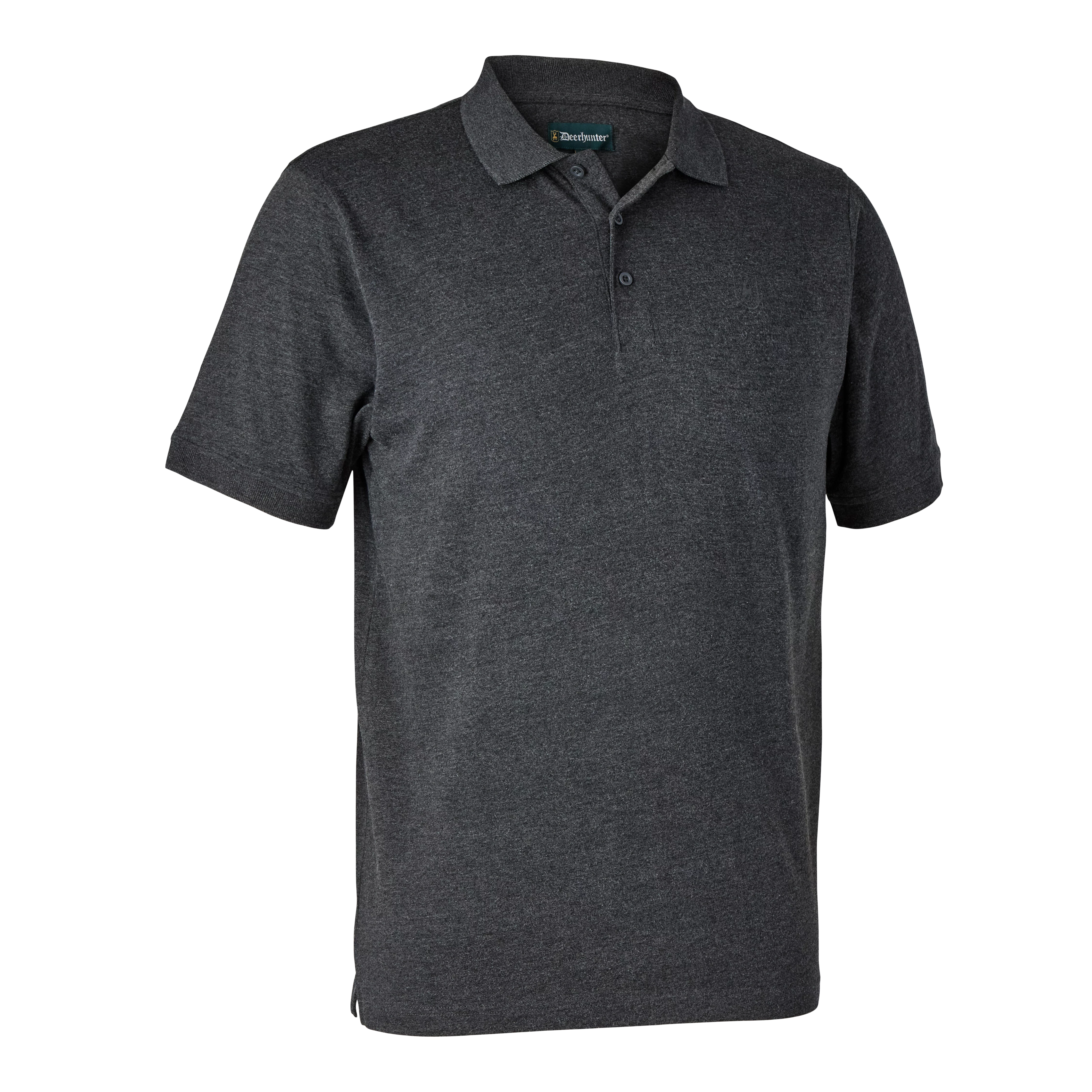 Gunnar Polo Hemd - Dark Grey melange