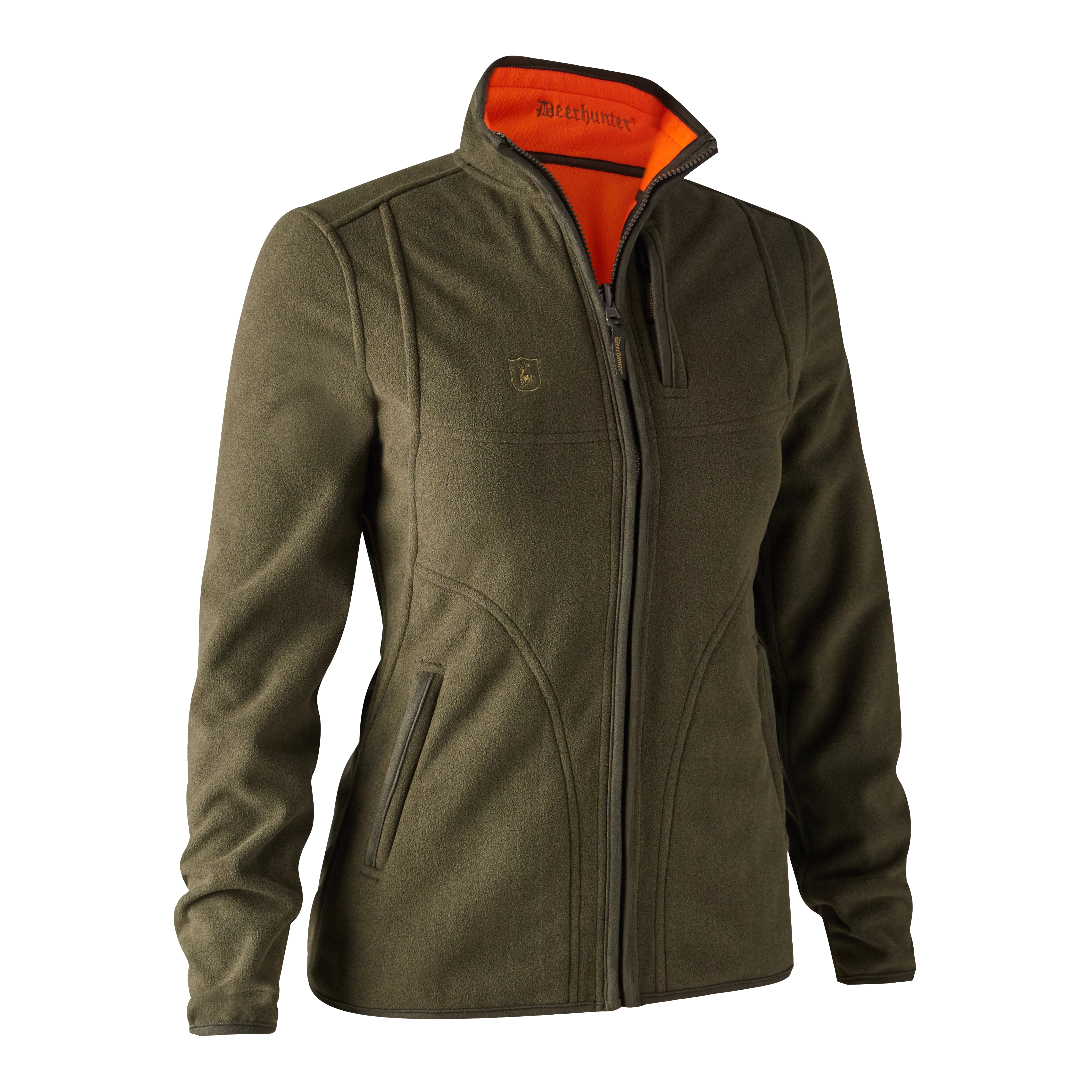 Lady Pam Bonded Fleecejacke - wendbar - Orange Lady Pam Bonded Fleecejacke - wendbar - Orange