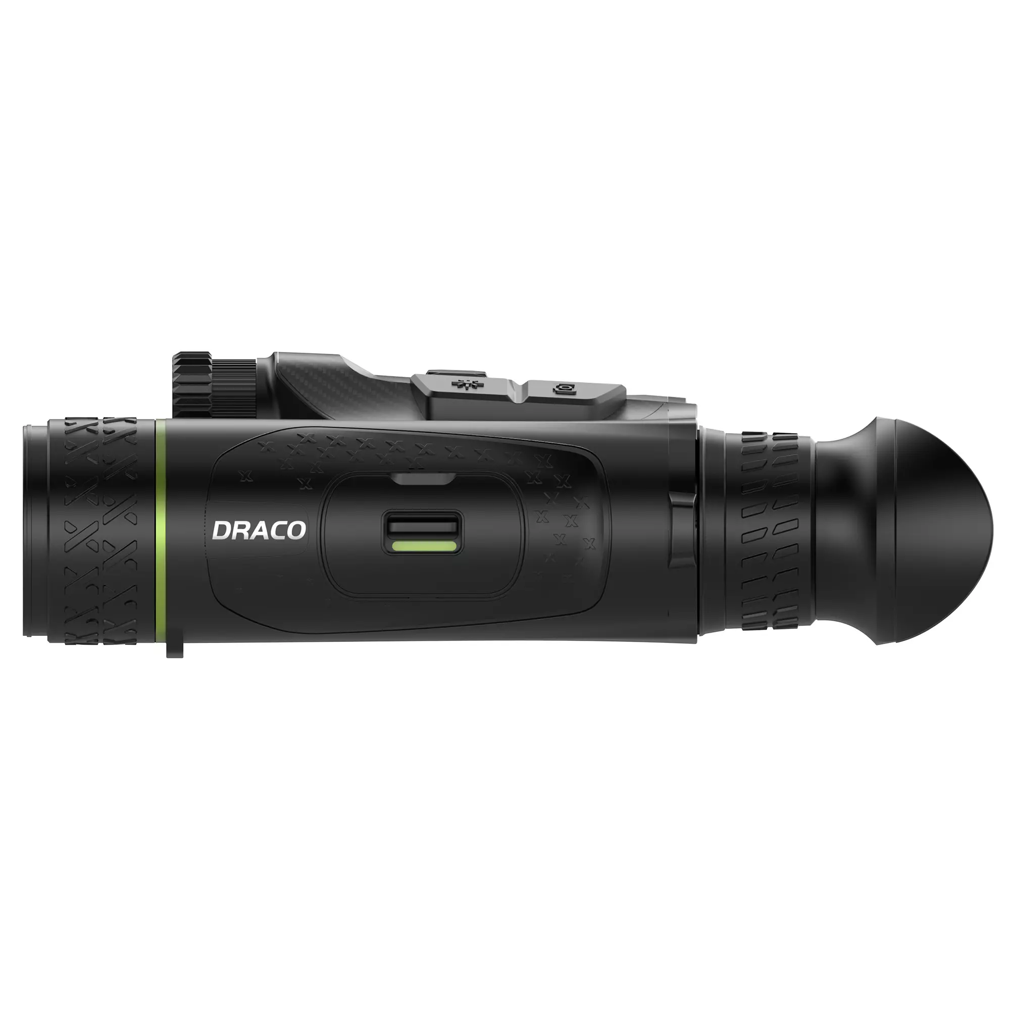 PIXFRA Draco D225-4K LRF Multispektrales 4-in-1 Wärmebildfernglas mit 4K-Nachtsichtkanal und Laser-Entfernungsmesser