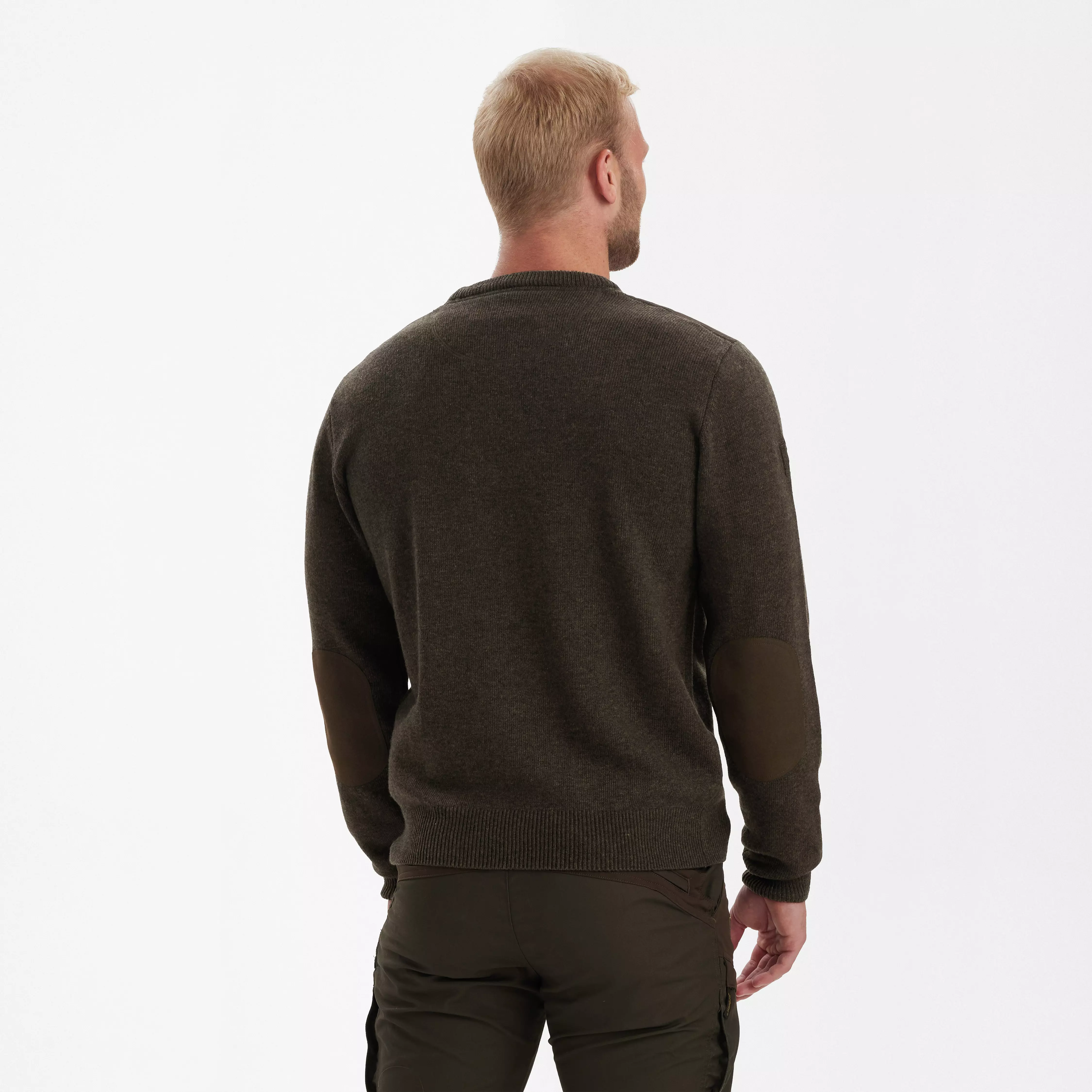 Sheffield Pullover mit Rundhalsausschnitt - Dark Elm