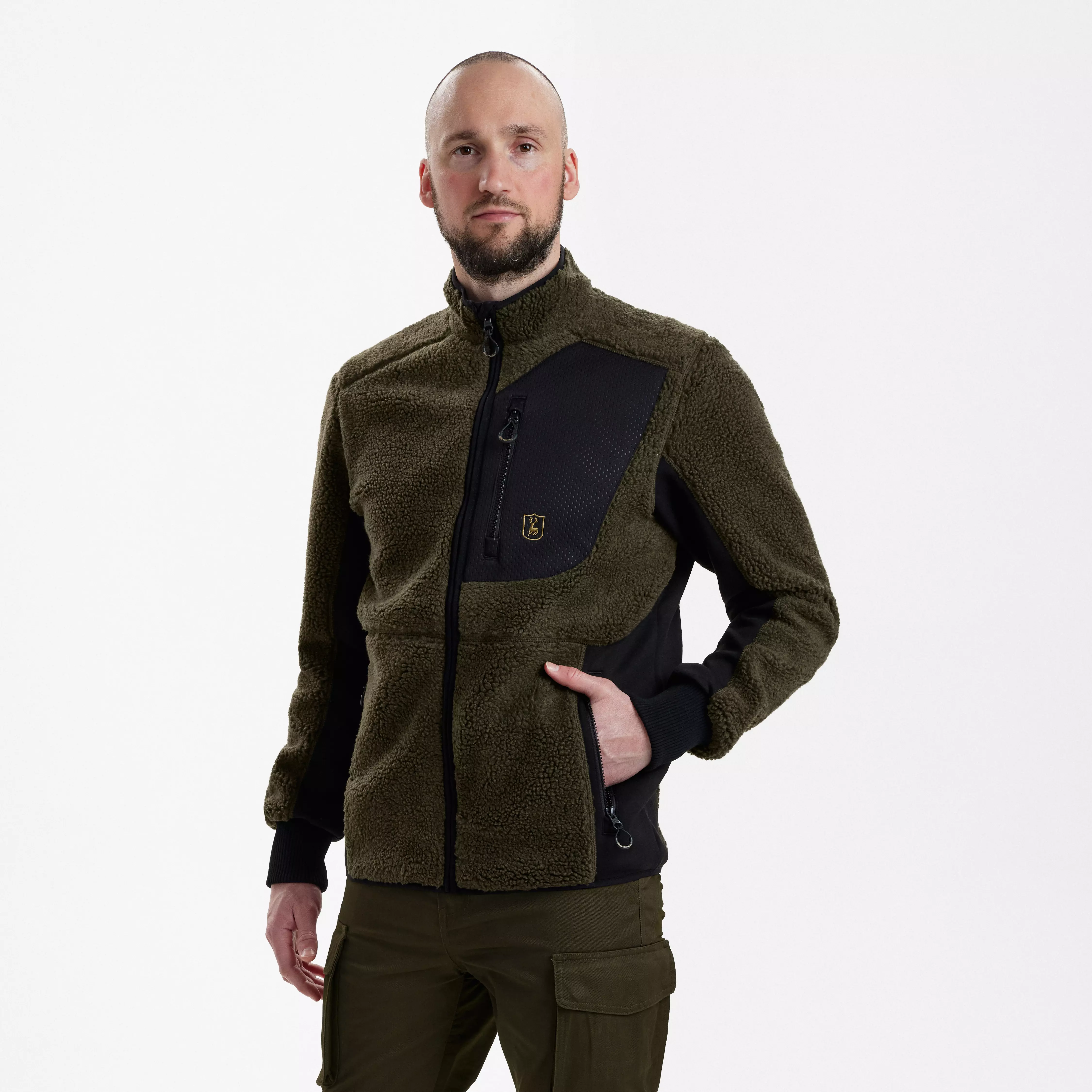 Rogaland Faserpelzjacke - Adventure Green